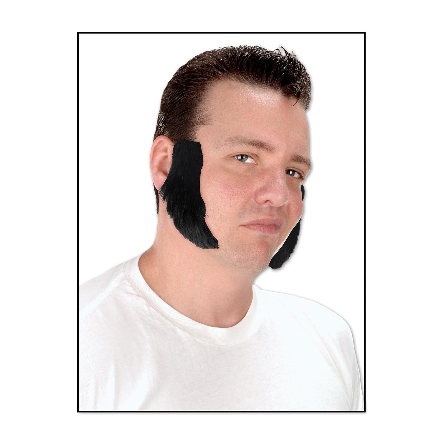 Beistle Sideburns black