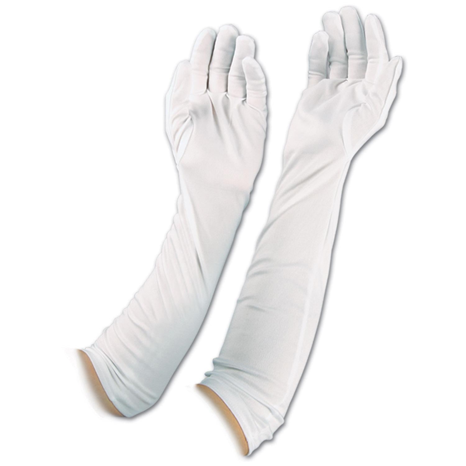 Beistle Evening Gloves- White