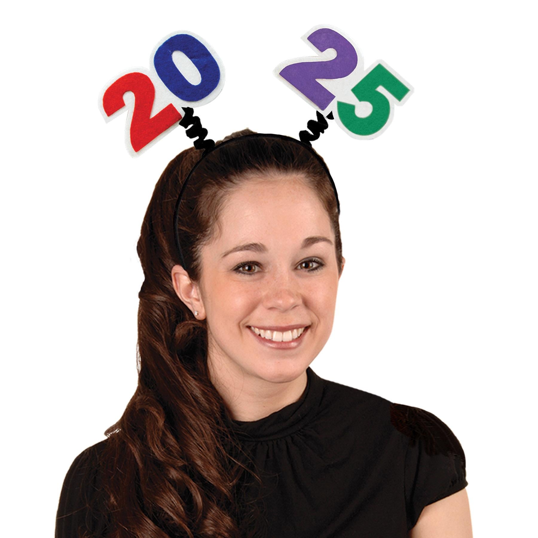 2025 Boppers on Snap-on Headband - New Years Costume Boppers