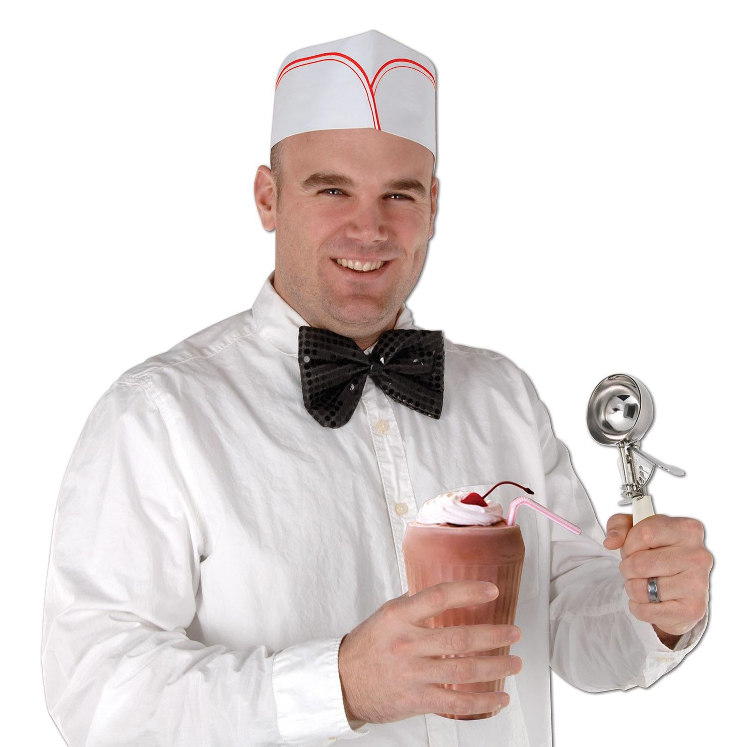 Beistle Soda Jerk Party Hats (4/Pkg)