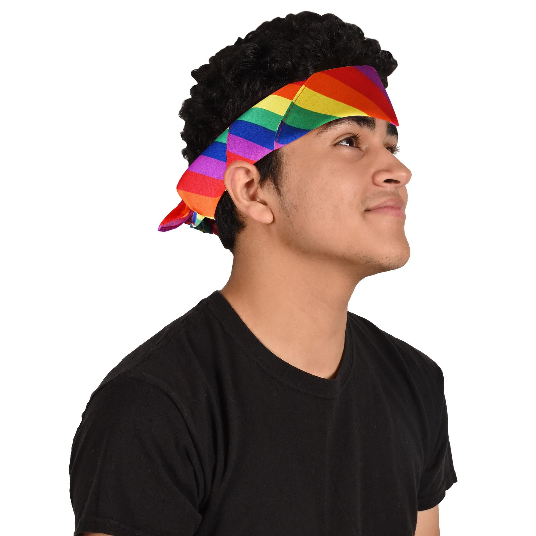 Beistle Rainbow Party Bandana