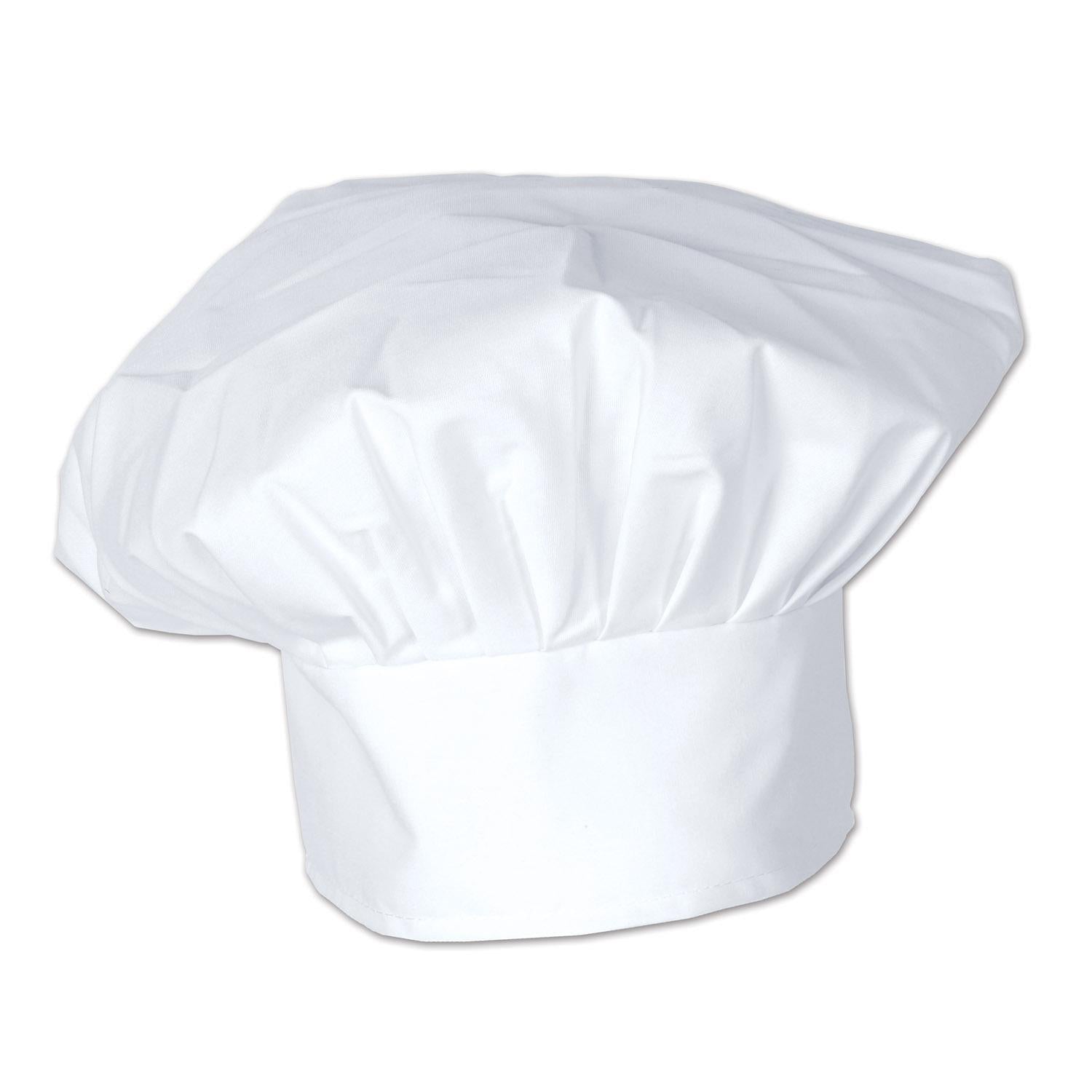 Beistle Oversized Fabric Chef's Hat- White