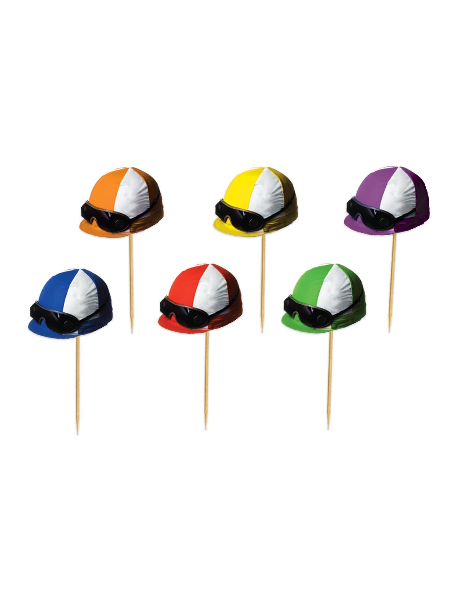 Beistle Jockey Helmet Party Picks (50/Pkg)