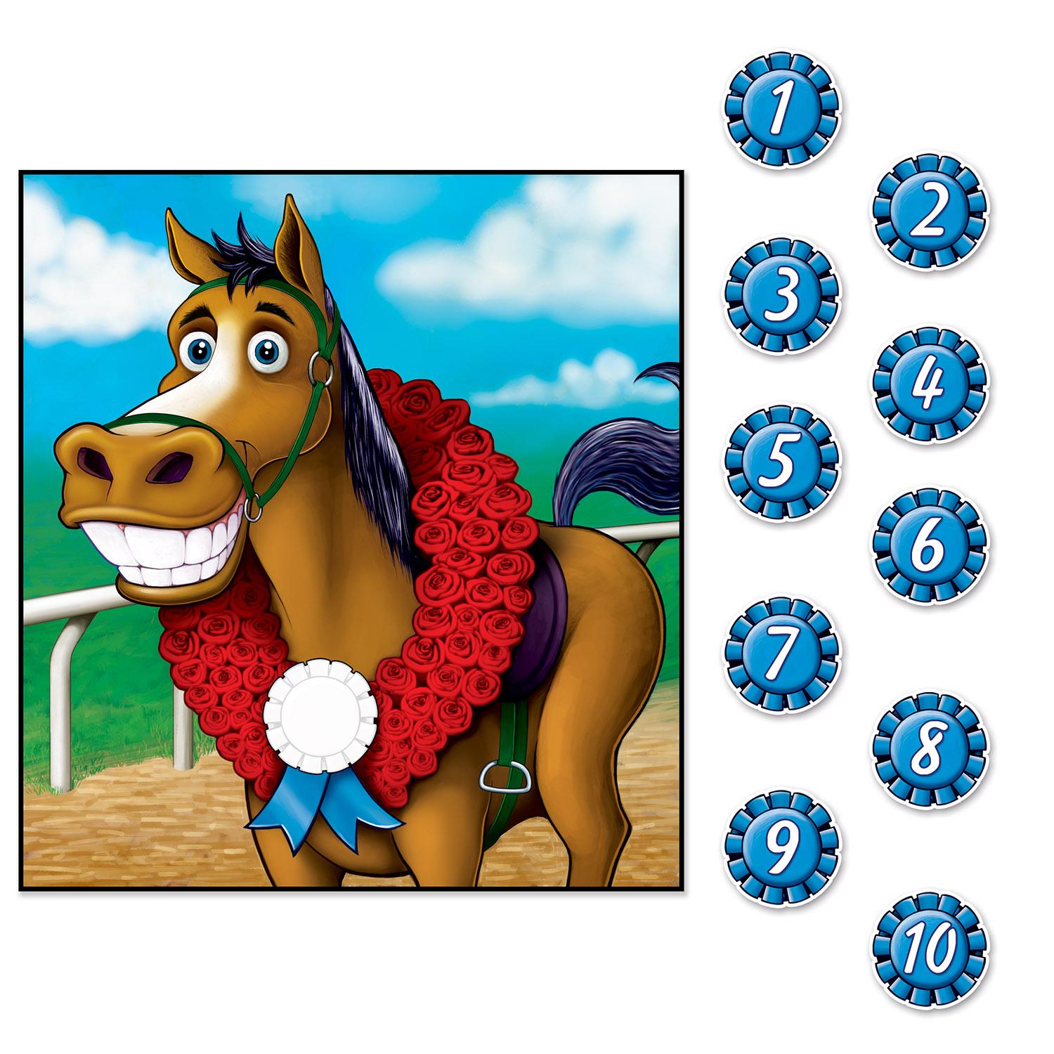 Beistle Horse Racing Party Games (2/Pkg)