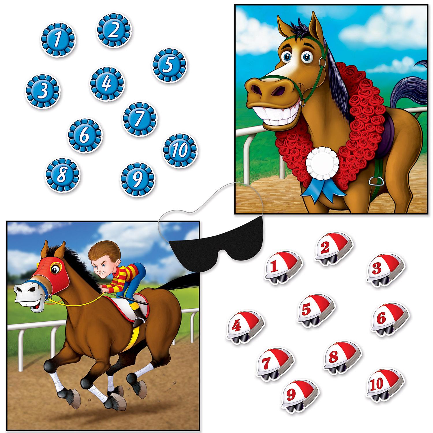 Horse Racing Party Games (2/Pkg)