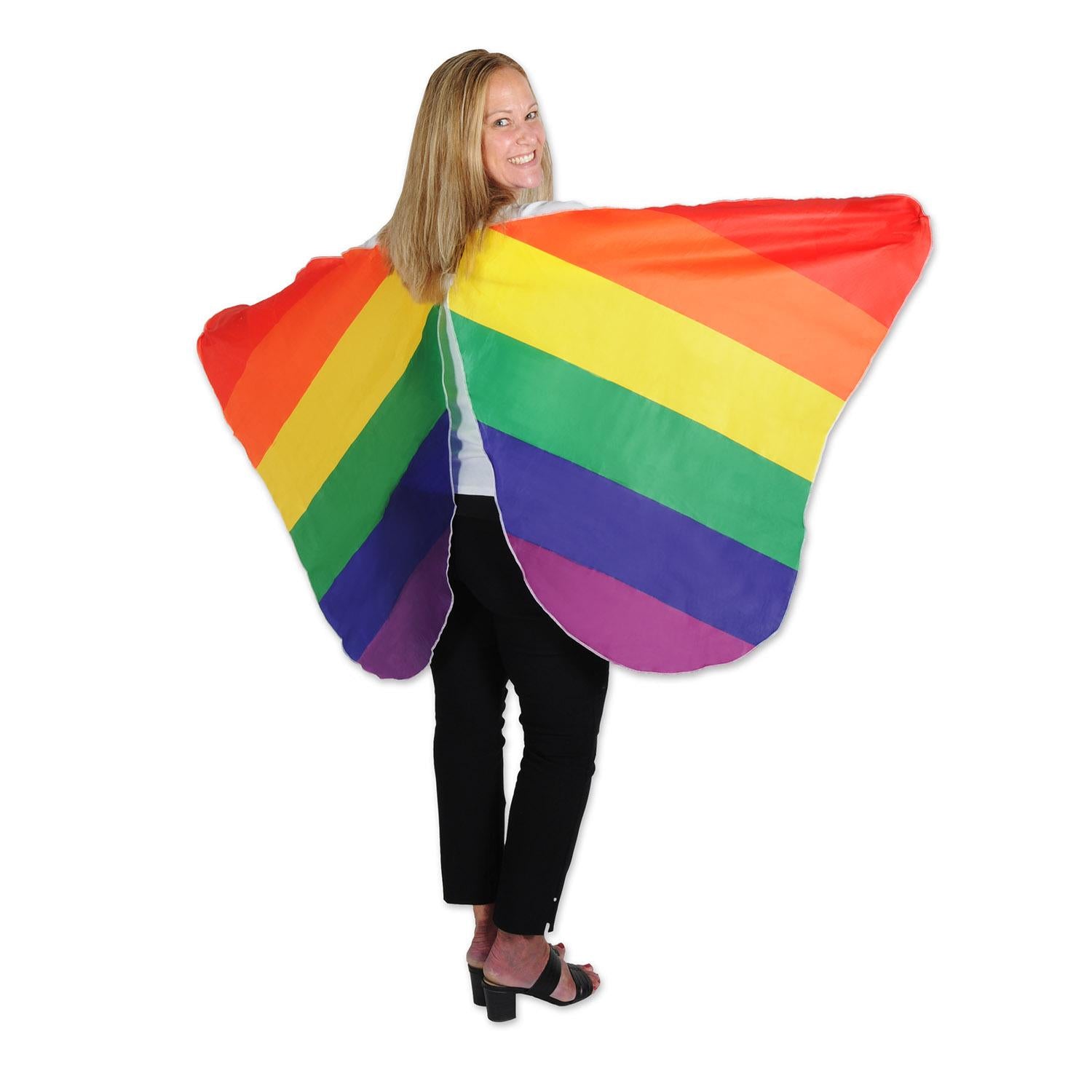 Beistle Fabric Rainbow Wings