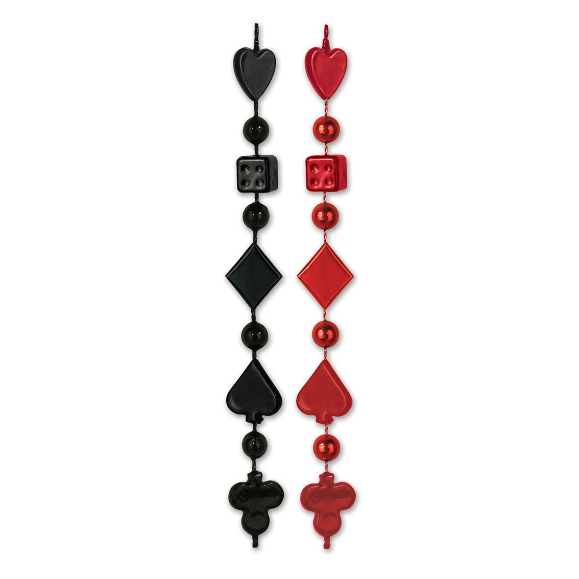 Beistle Casino Party Bead Necklaces