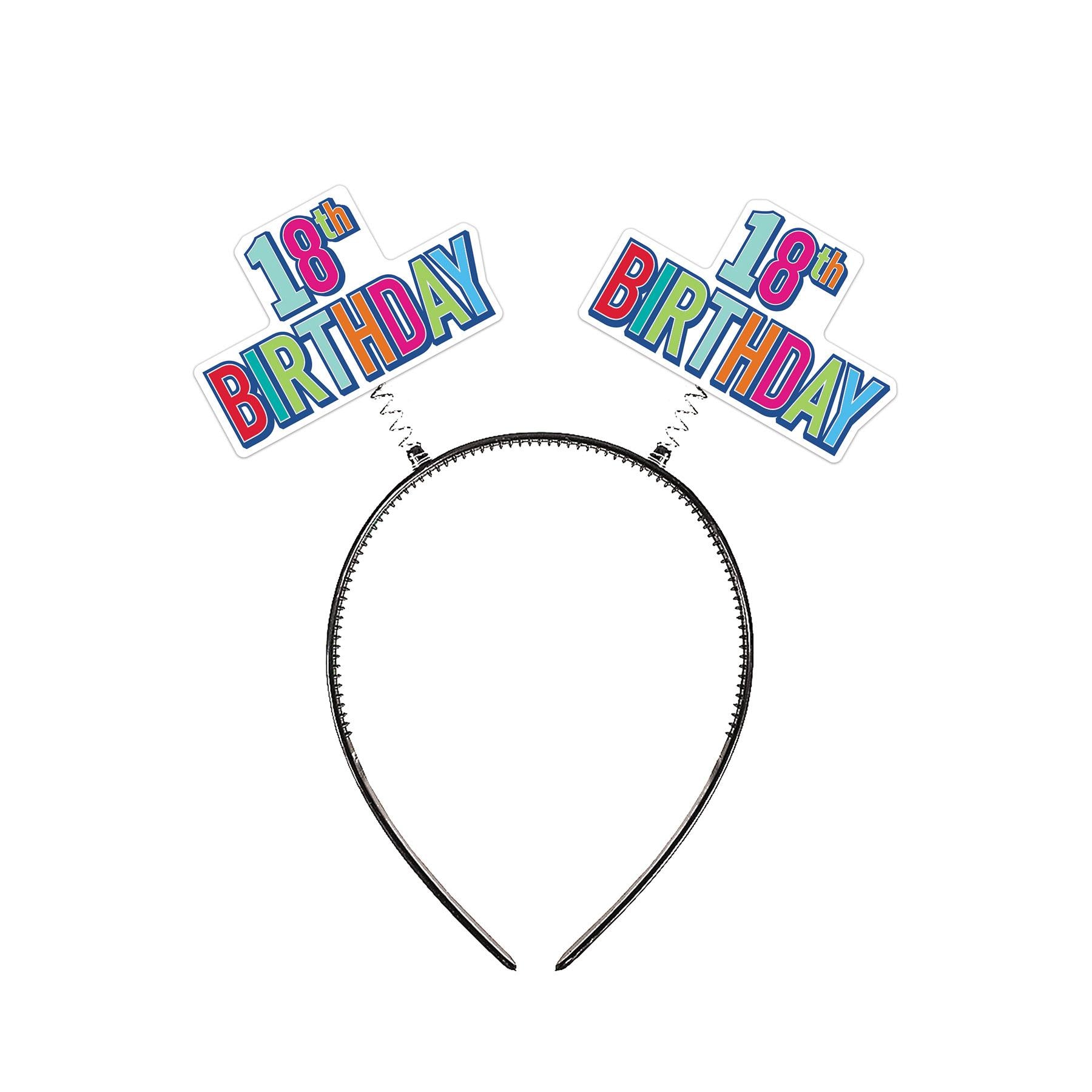 18th Birthday Boppers multi-color