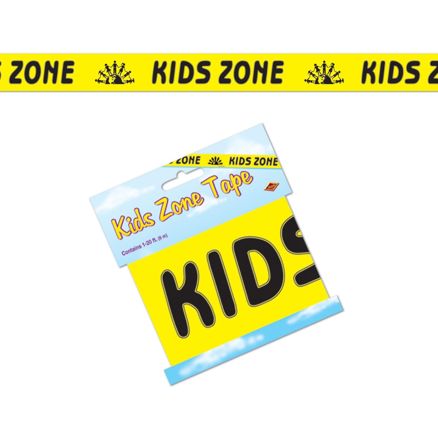 Beistle Kids Zone Party Tape