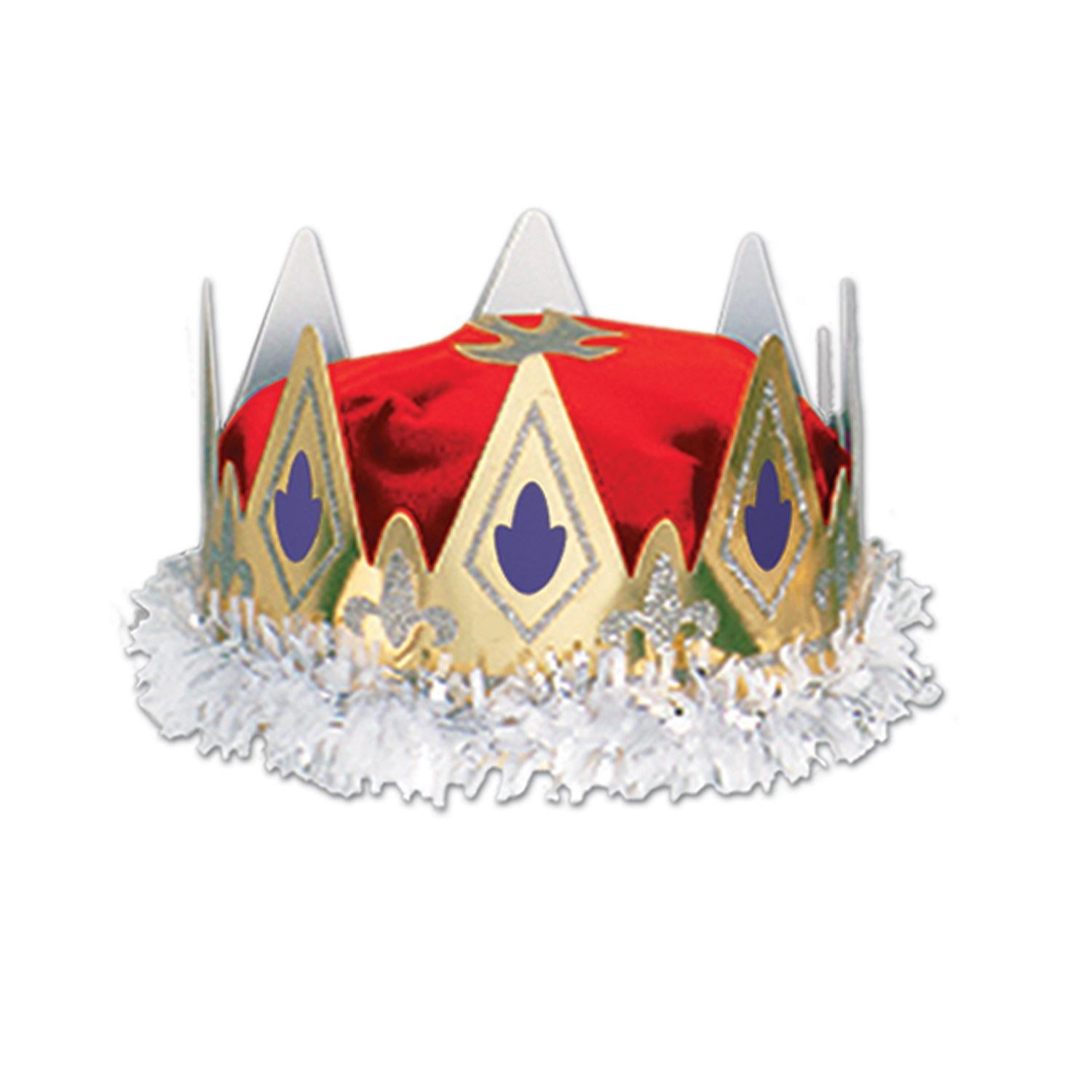 Beistle Royal Queen's Crown- Red