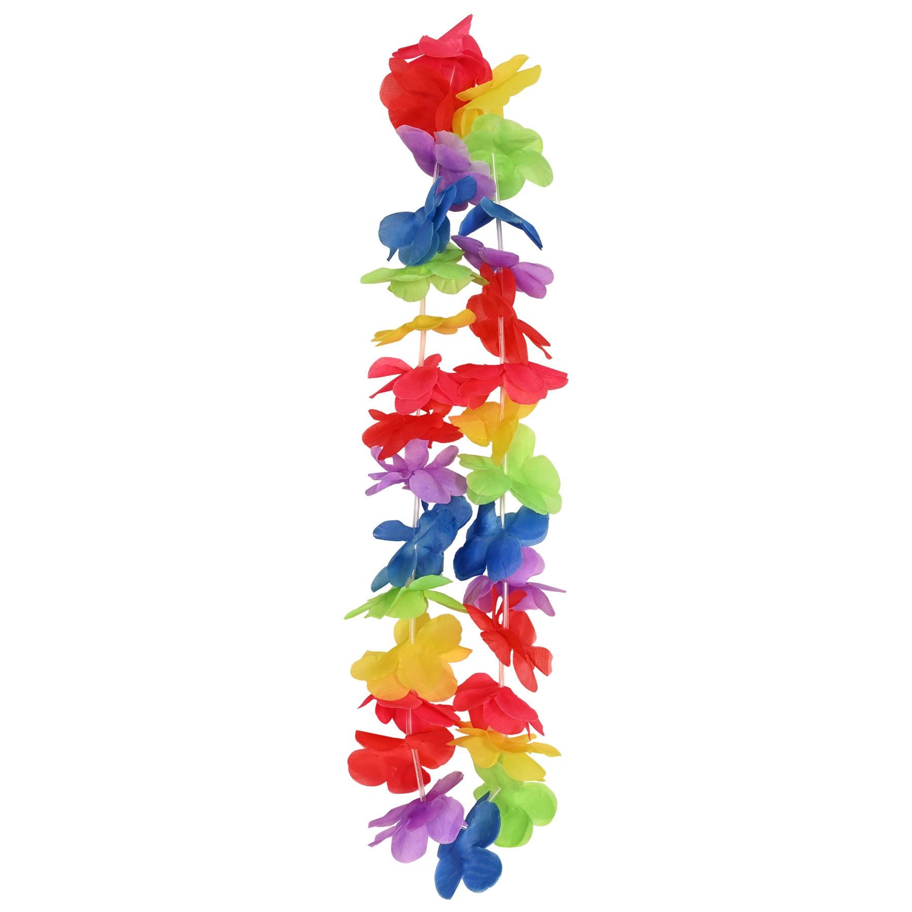 Beistle Luau Party Rainbow Hawaiian Lei (12 Per Case)