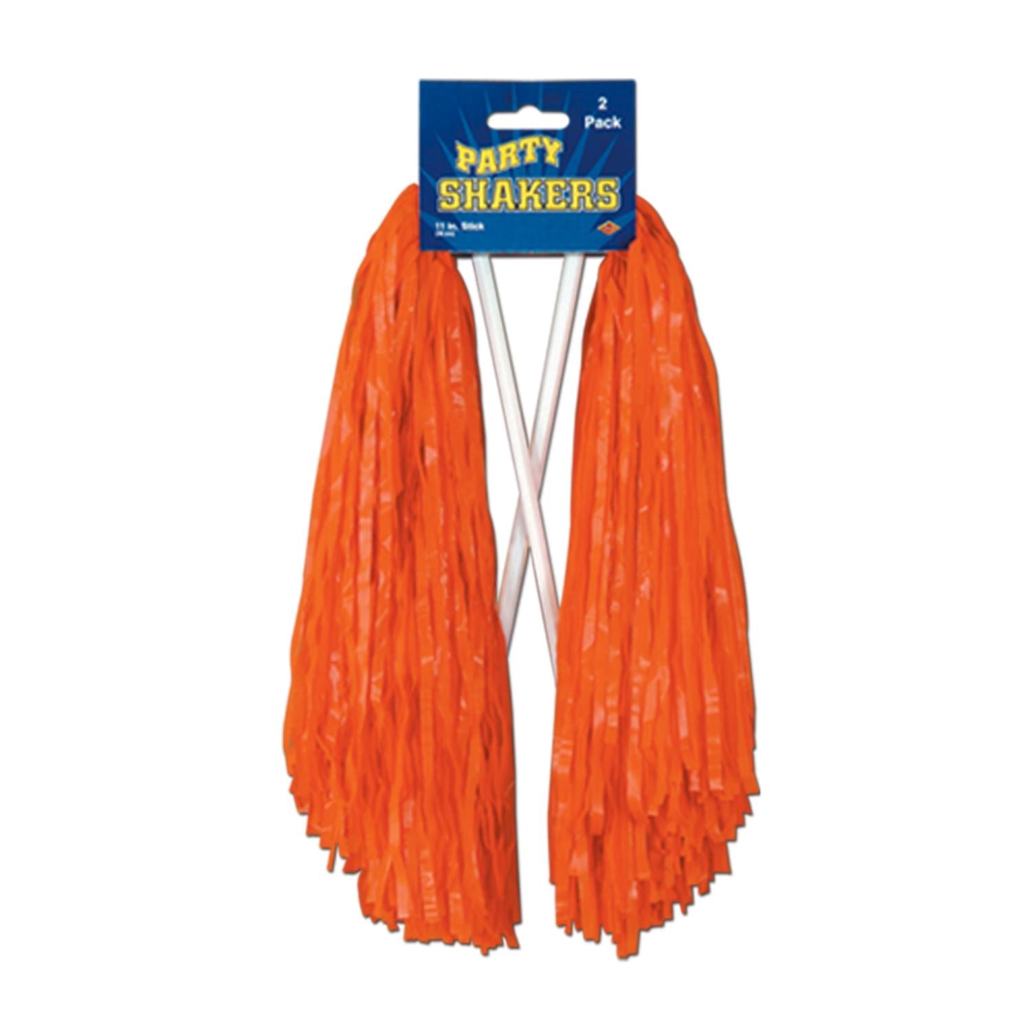 Beistle Packaged Pom Poms - 512 Strand - orange (2/pack)