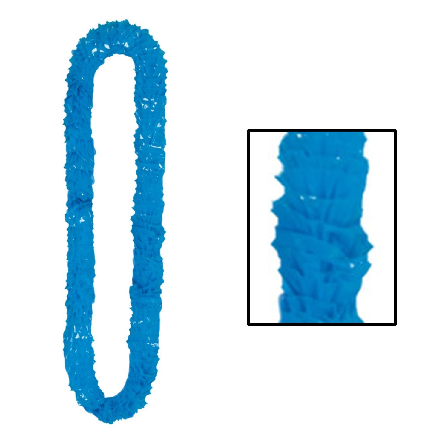 Beistle Luau Party Soft-Twist Poly Leis - blue