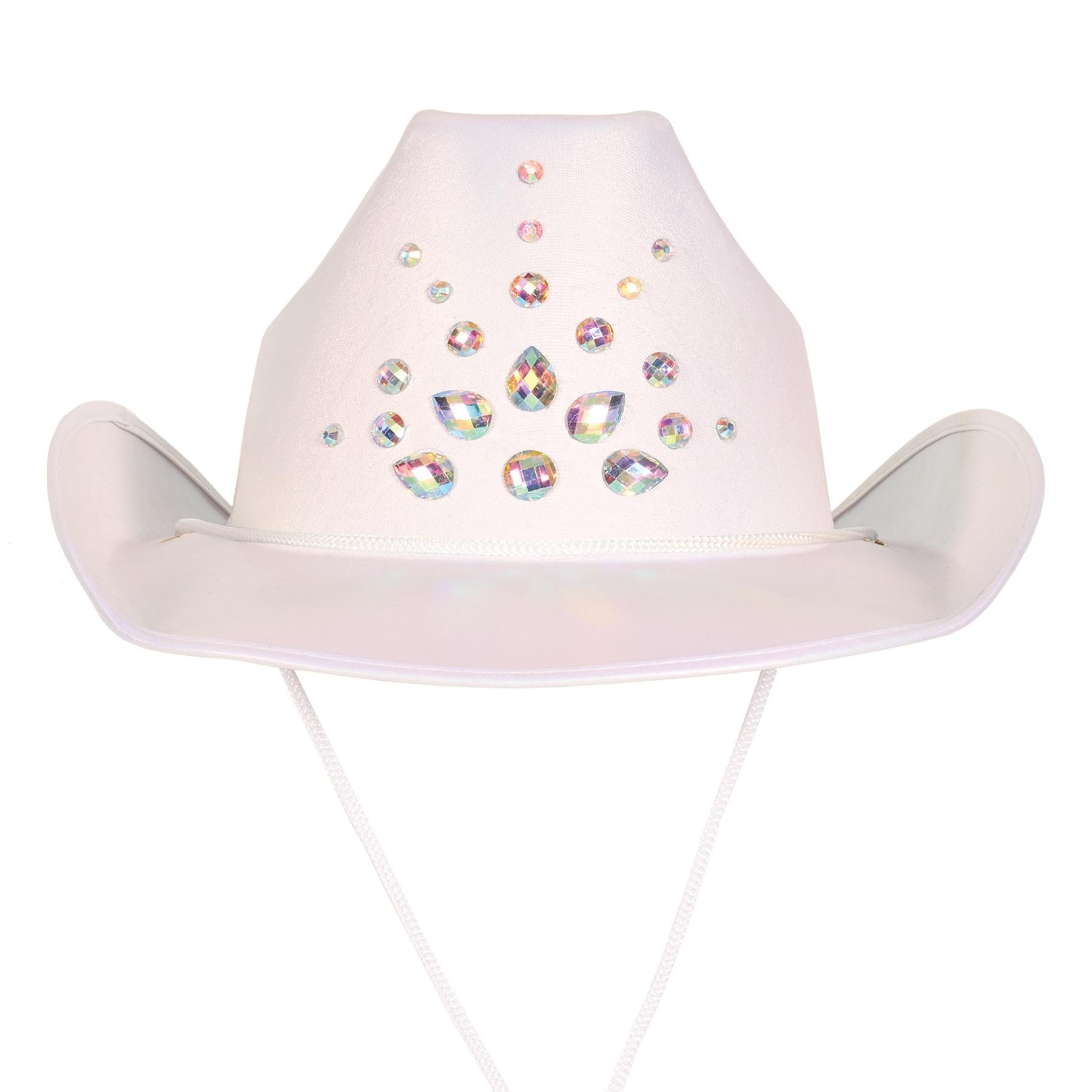 Beistle Rhinestone Cowgirl Hat