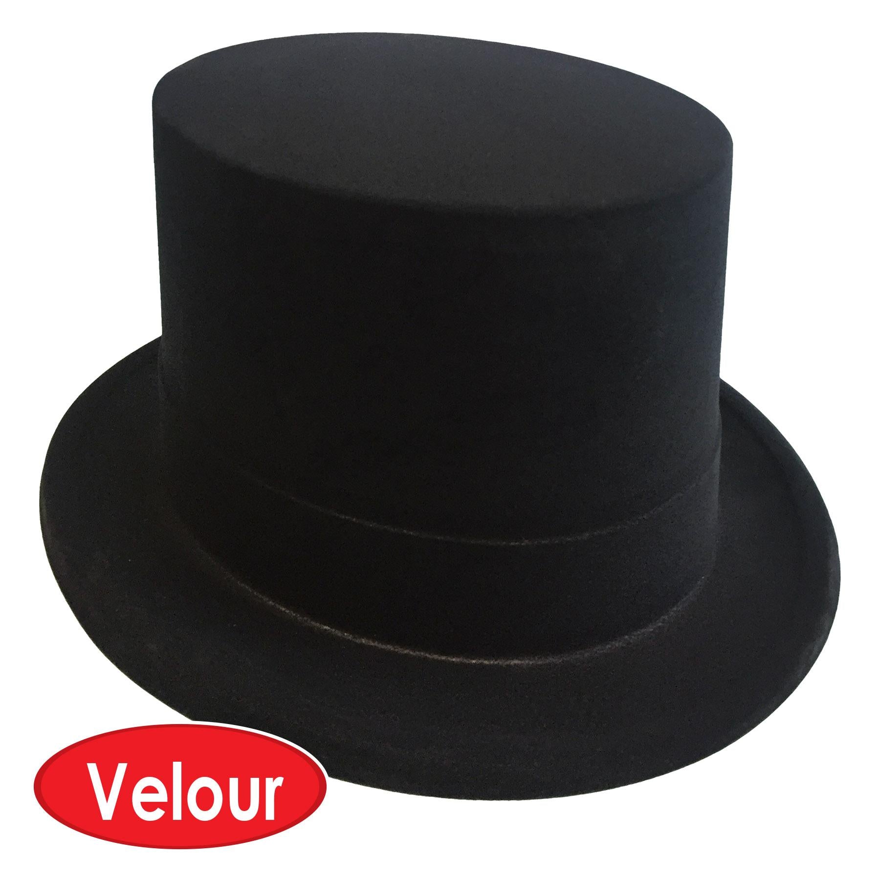 Beistle Black Velour Topper