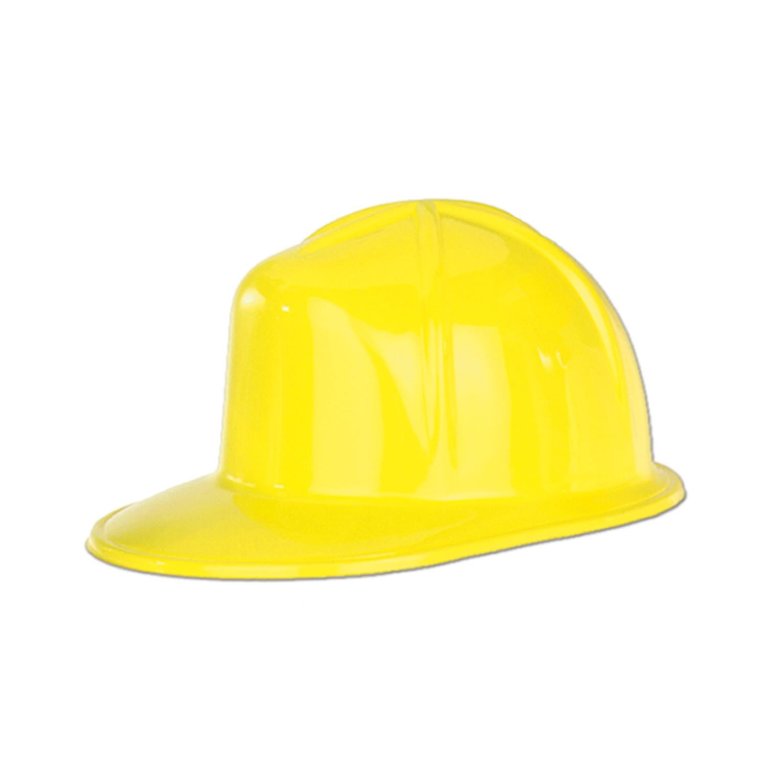 Beistle Yellow Plastic Costume Construction Helmet