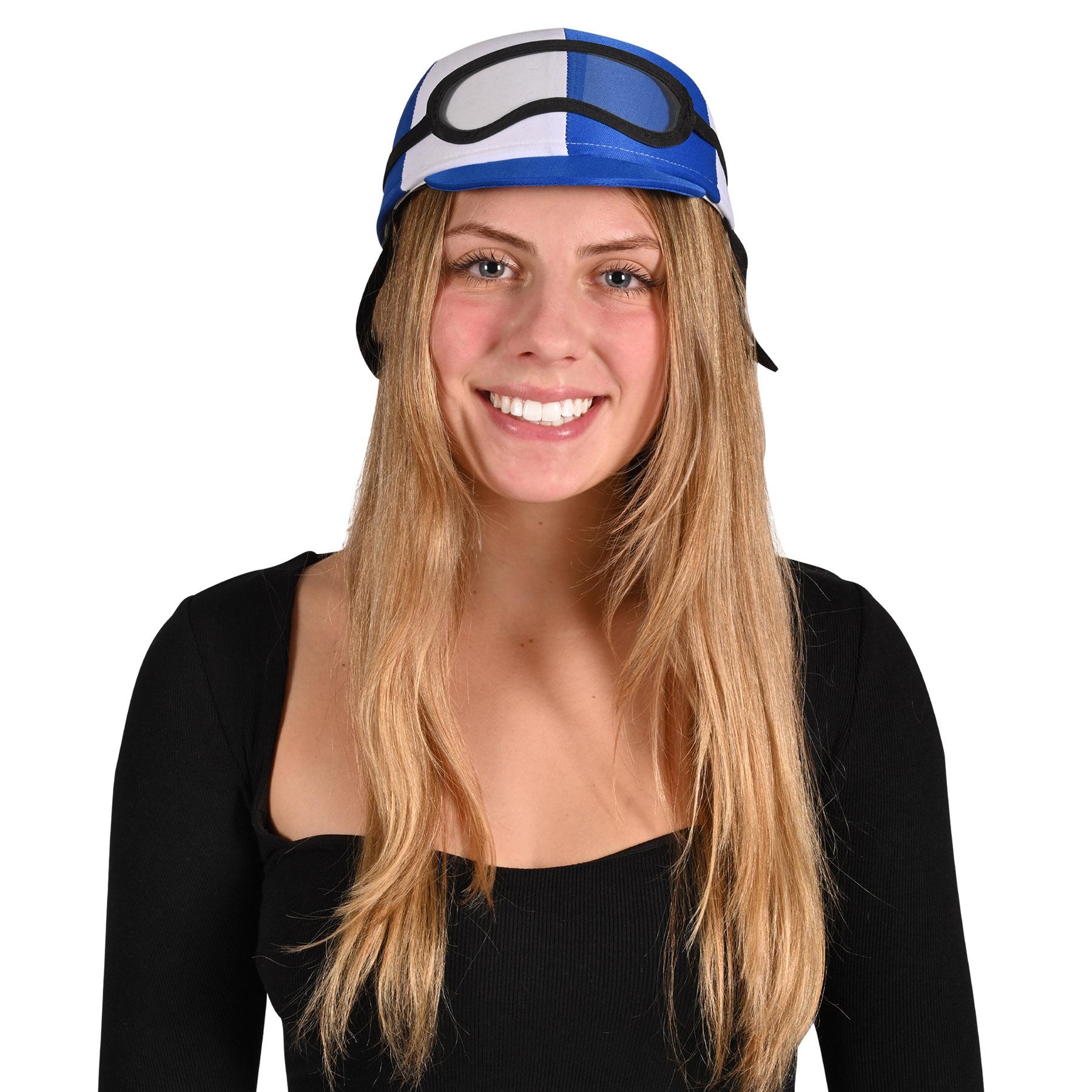 Jockey Costume Helmet blue