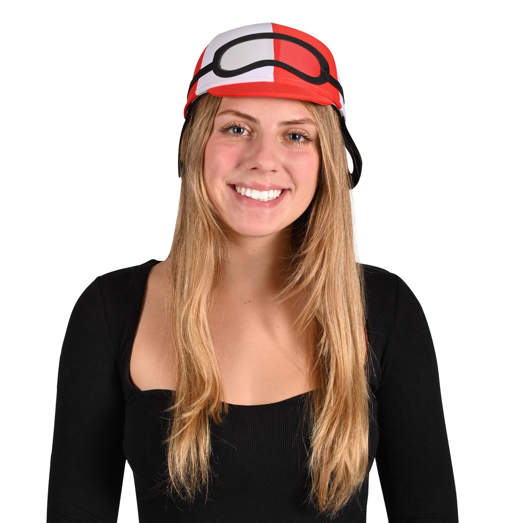 Jockey Costume Helmet red