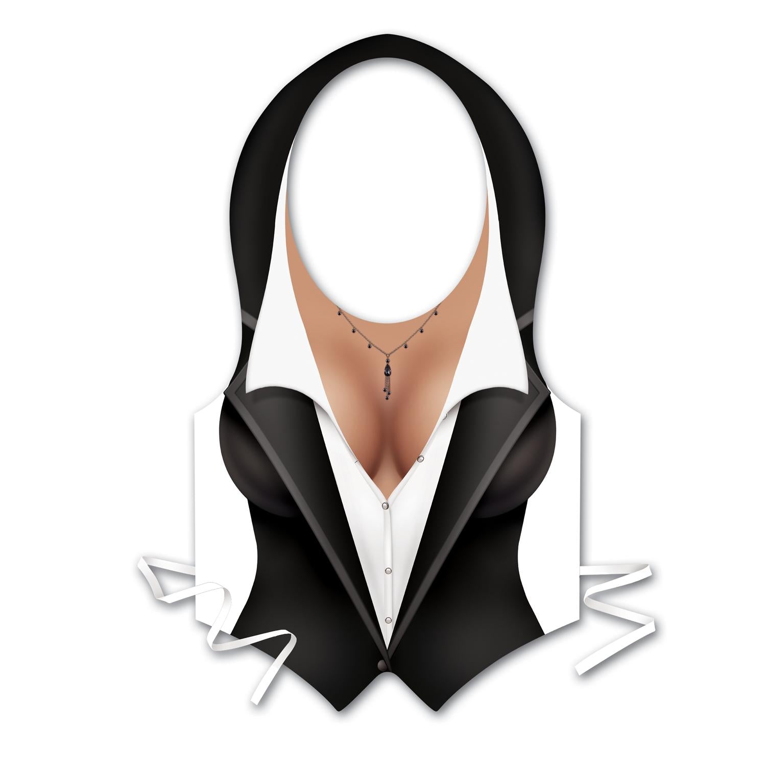 Beistle Plastic Female Tux Vest