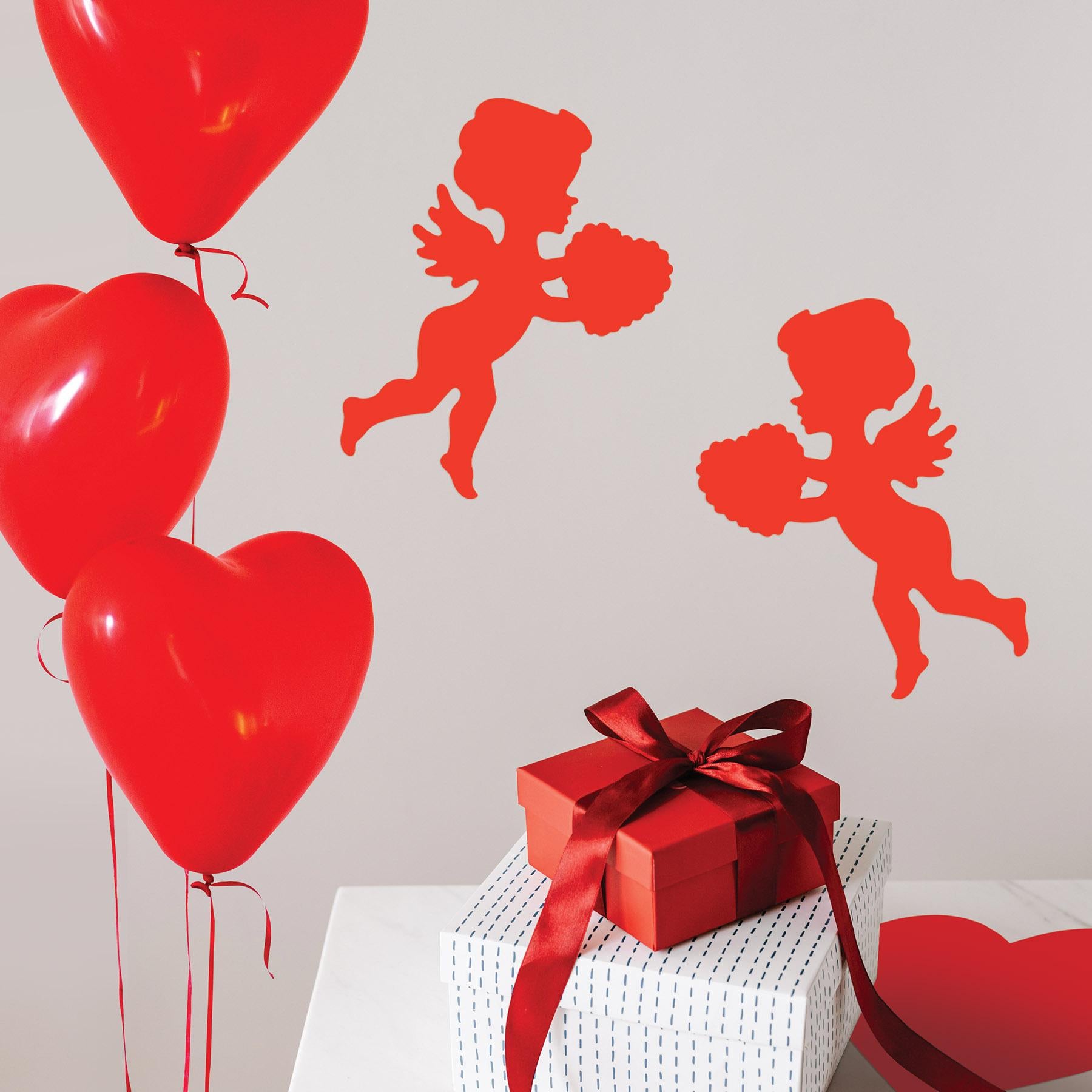 13 Inch-Beistle Valentine's Day Printed Cupid Cutout