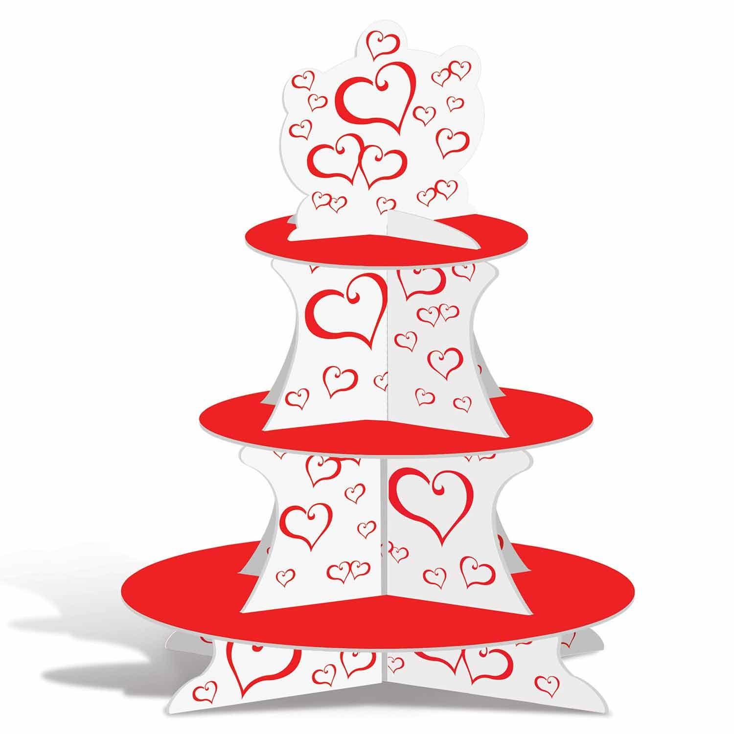 Beistle Valentine Cupcake Stand