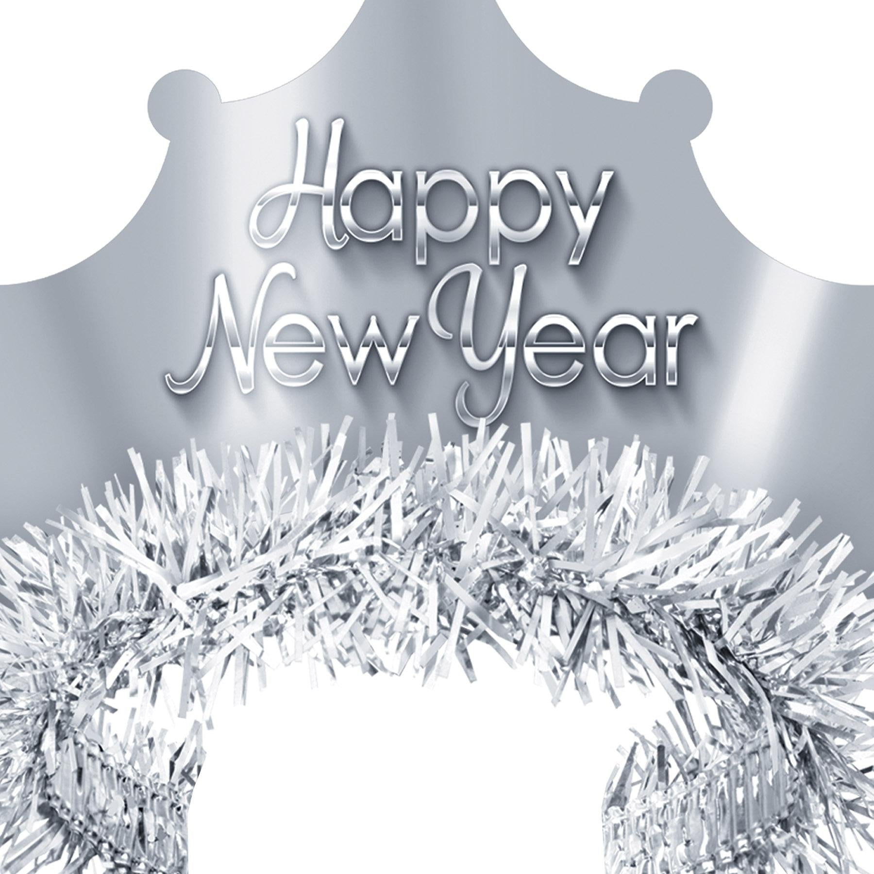 Beistle Silver New Year Tiara