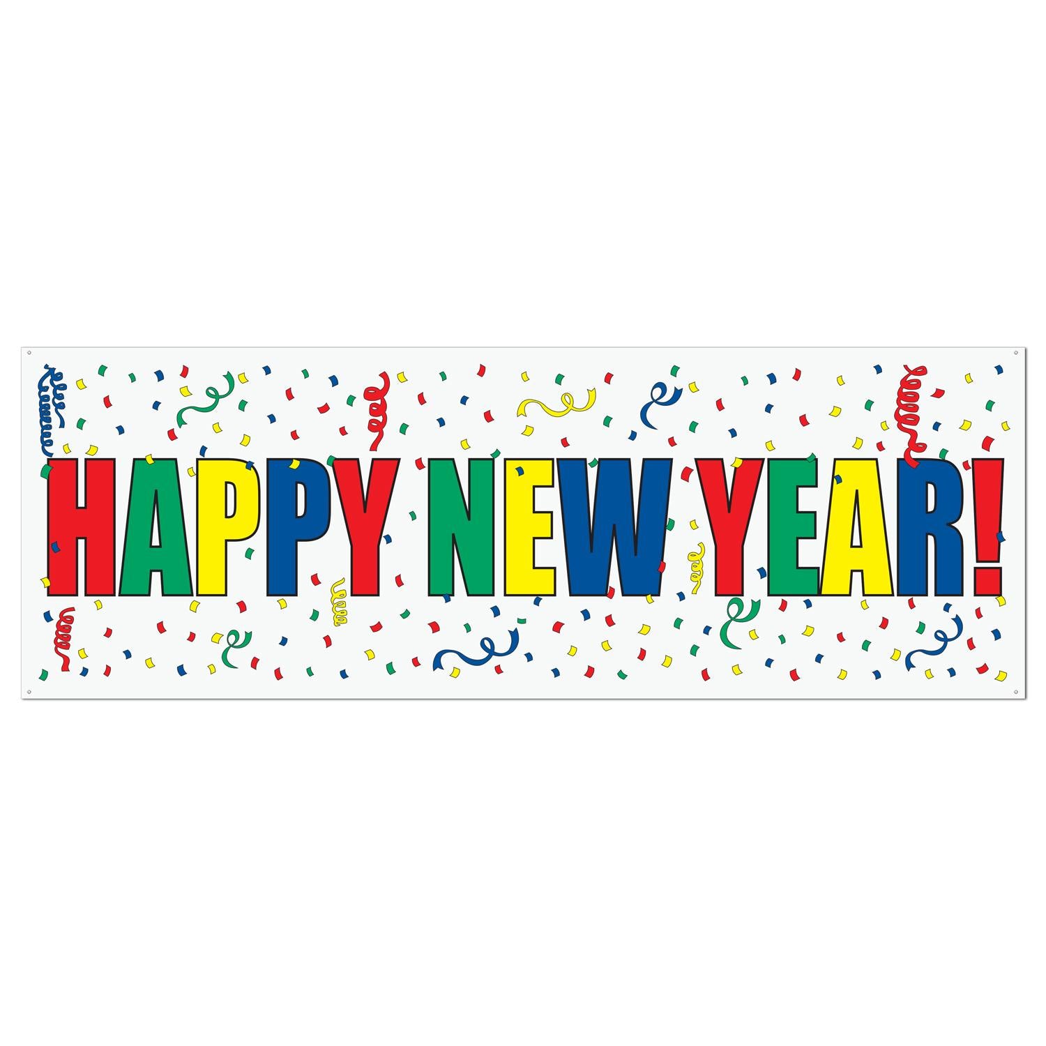 Beistle Happy New Year Sign Banner