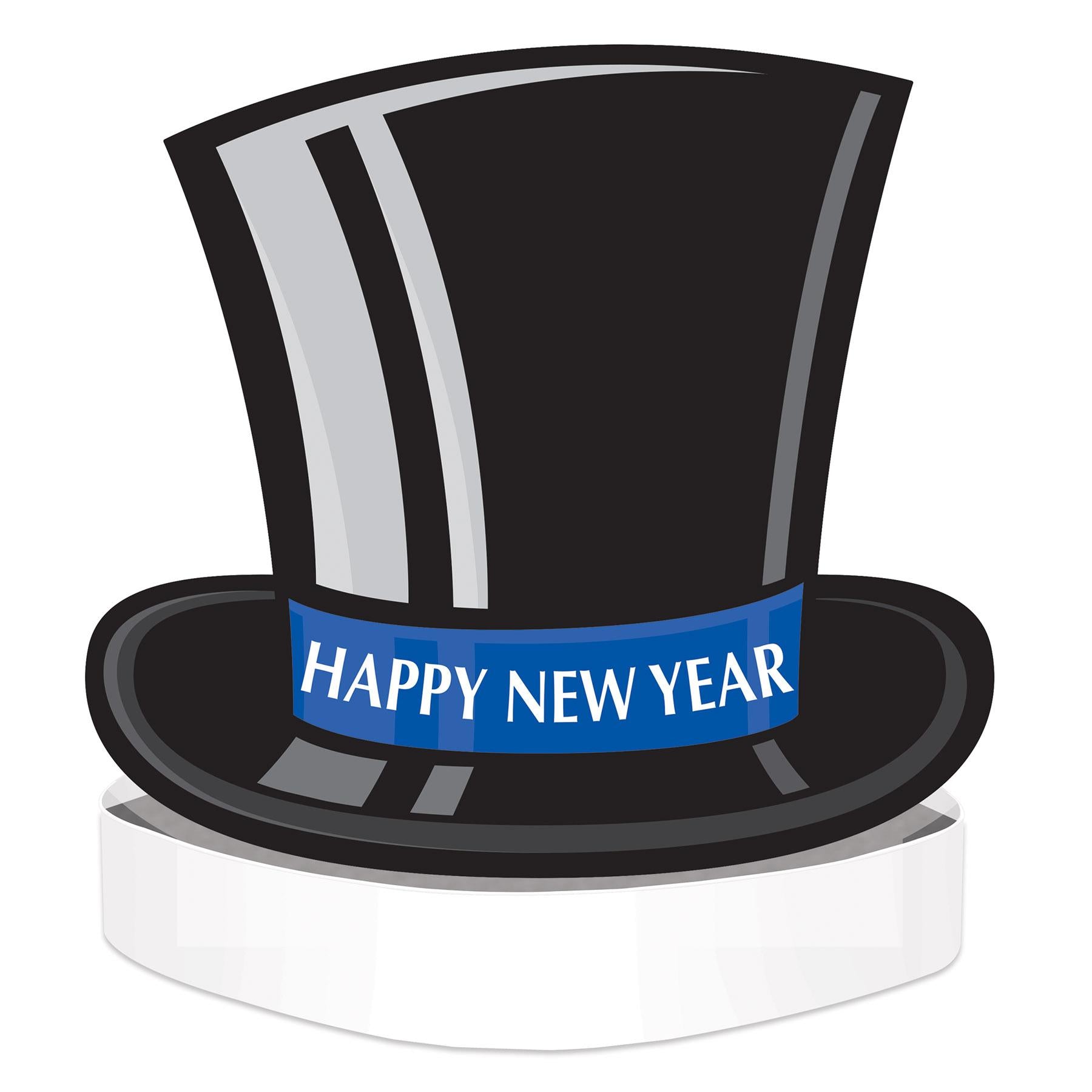 Beistle Happy New Year Top Hat Headband