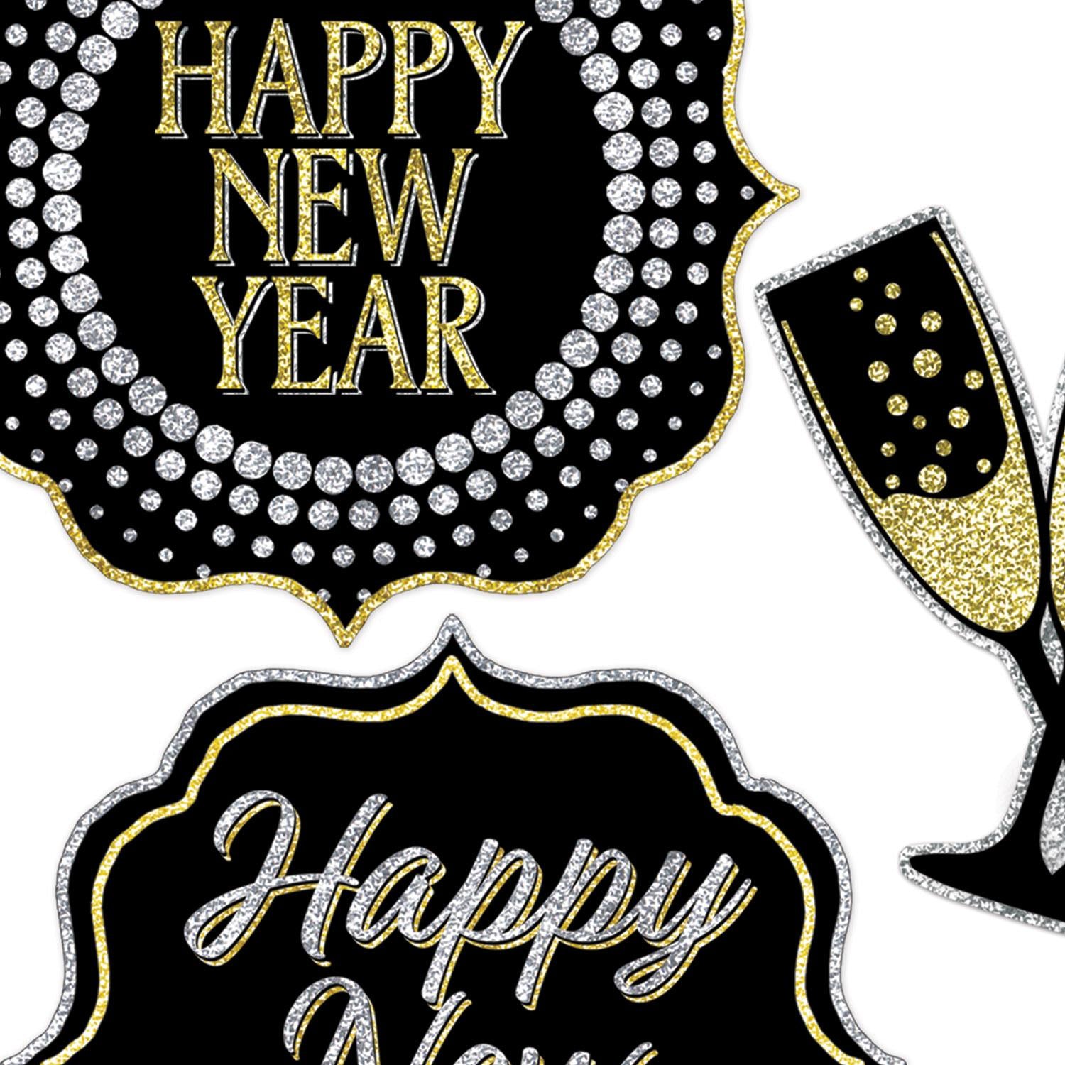 Beistle New Year Cutouts (6/Pkg)