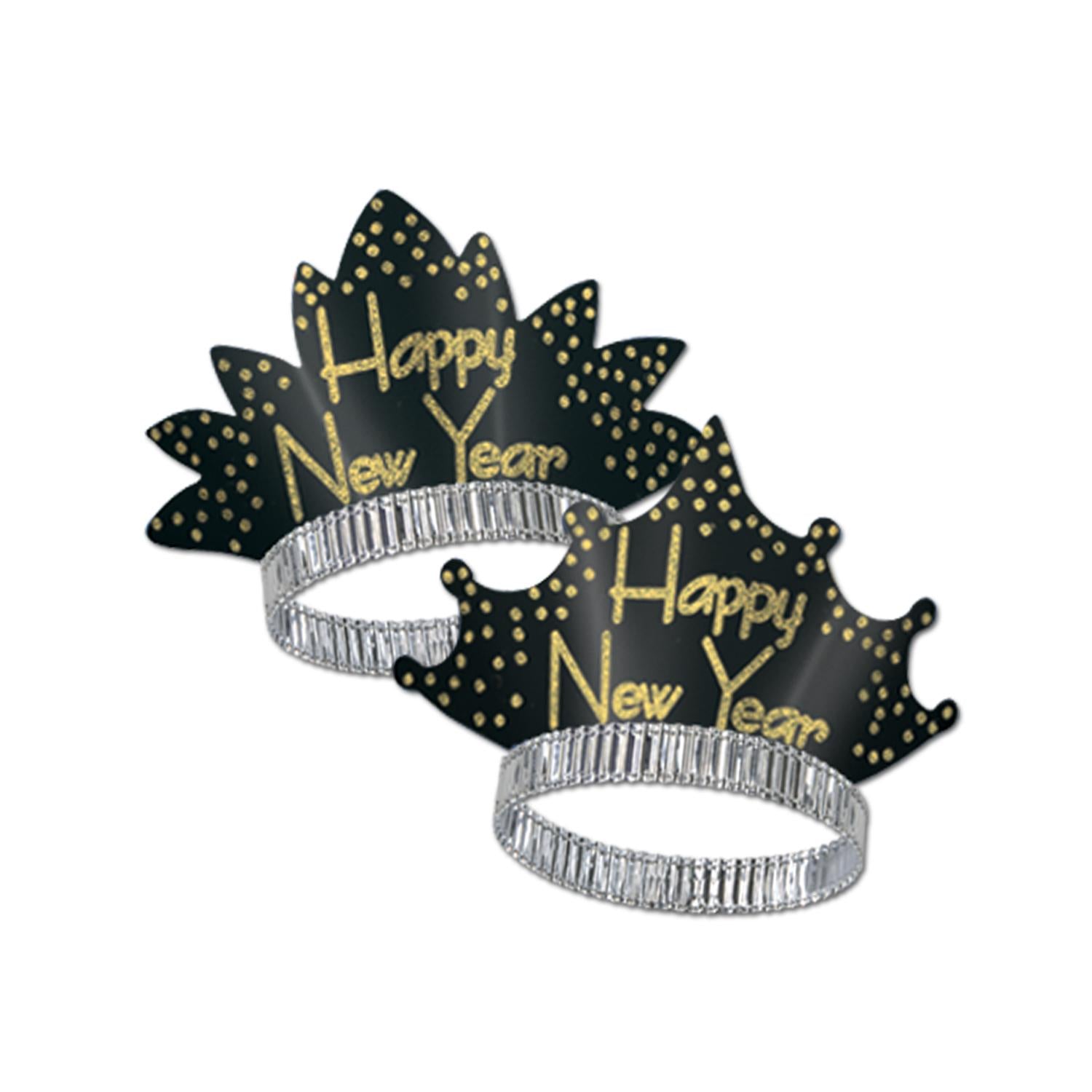 Beistle New Year's Eve Sparkling Gold Tiara