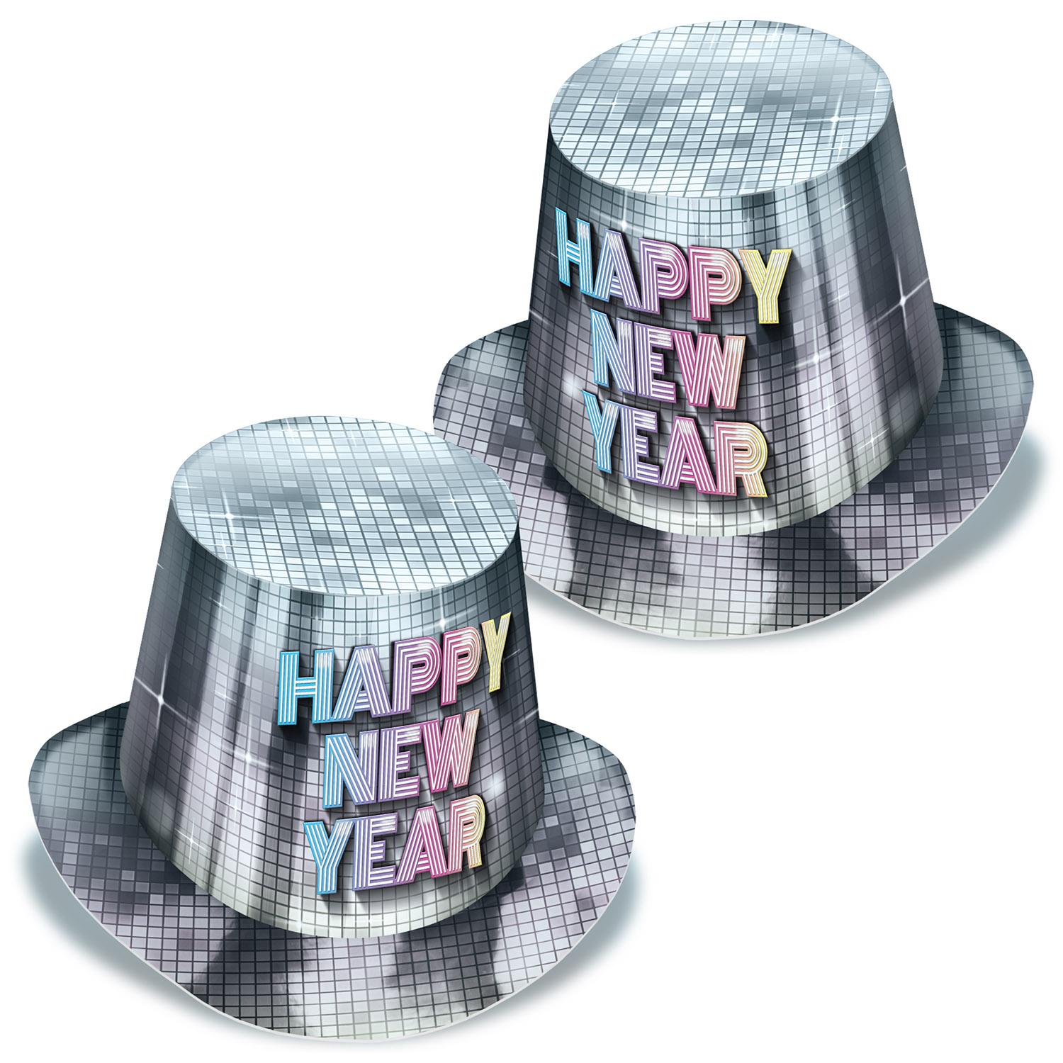 Beistle New Year's Eve Disco Fever Hi-Hats