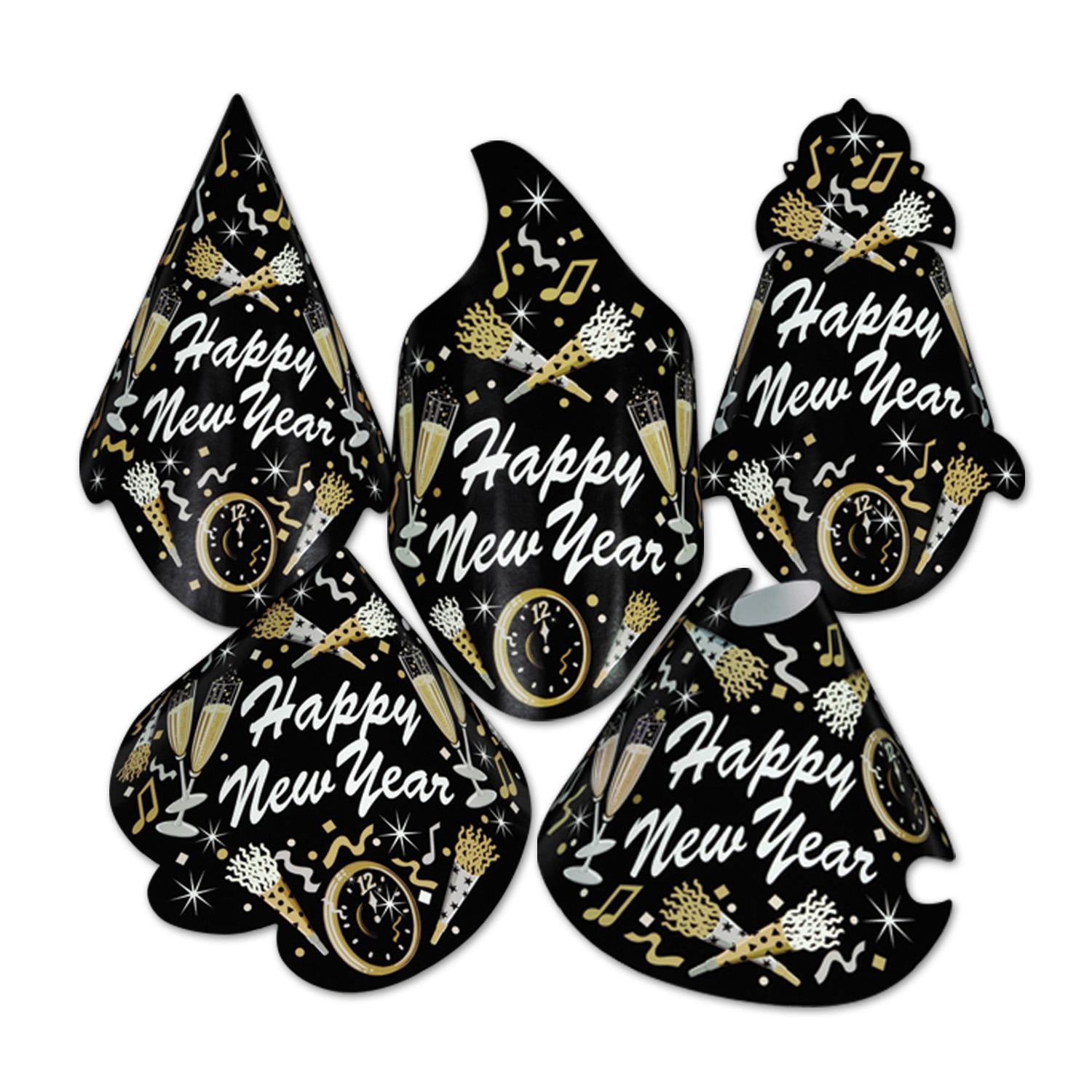 Beistle New Year Tymes Hat New Year's Eve Party Kit