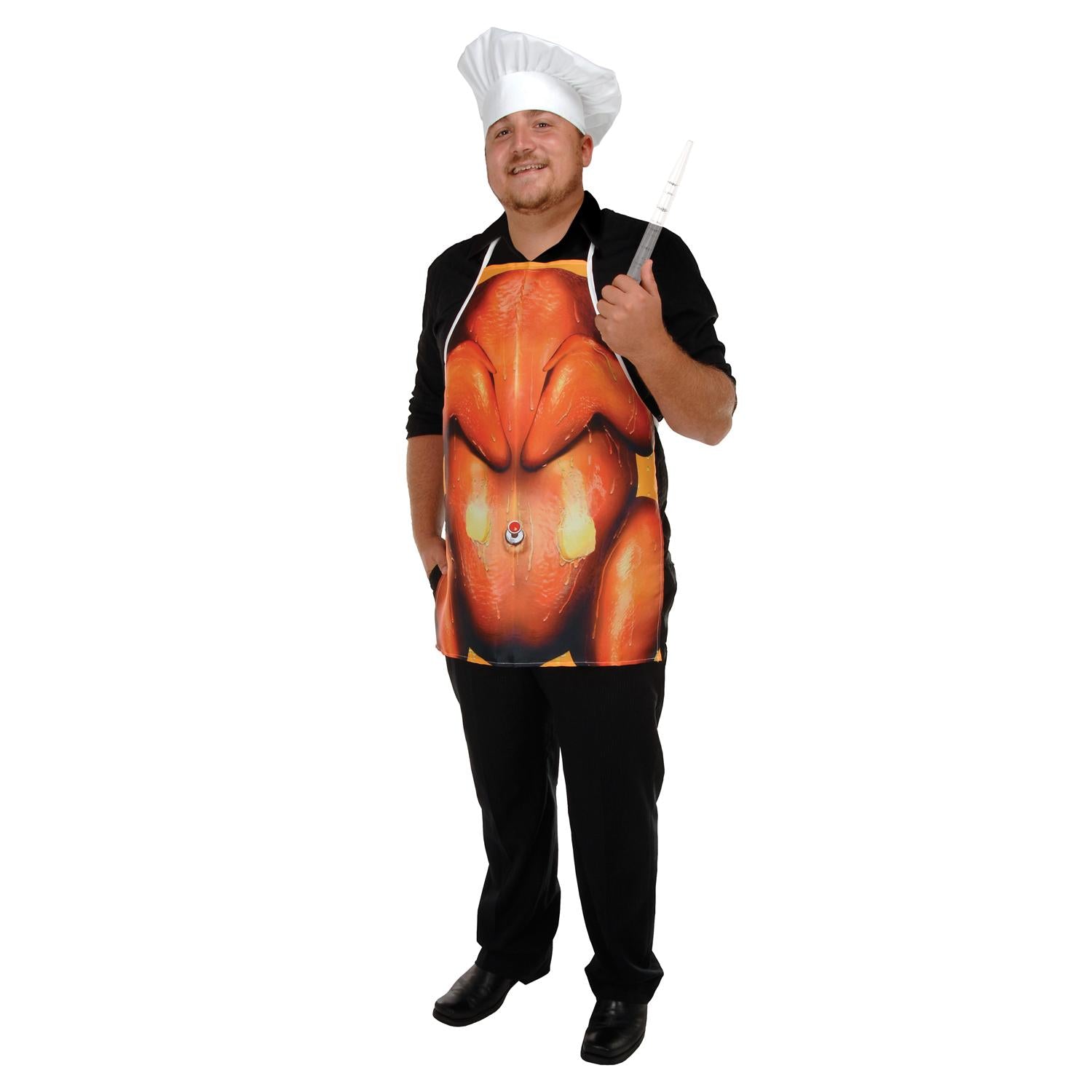 Beistle Thanksgiving Fabric Novelty Apron