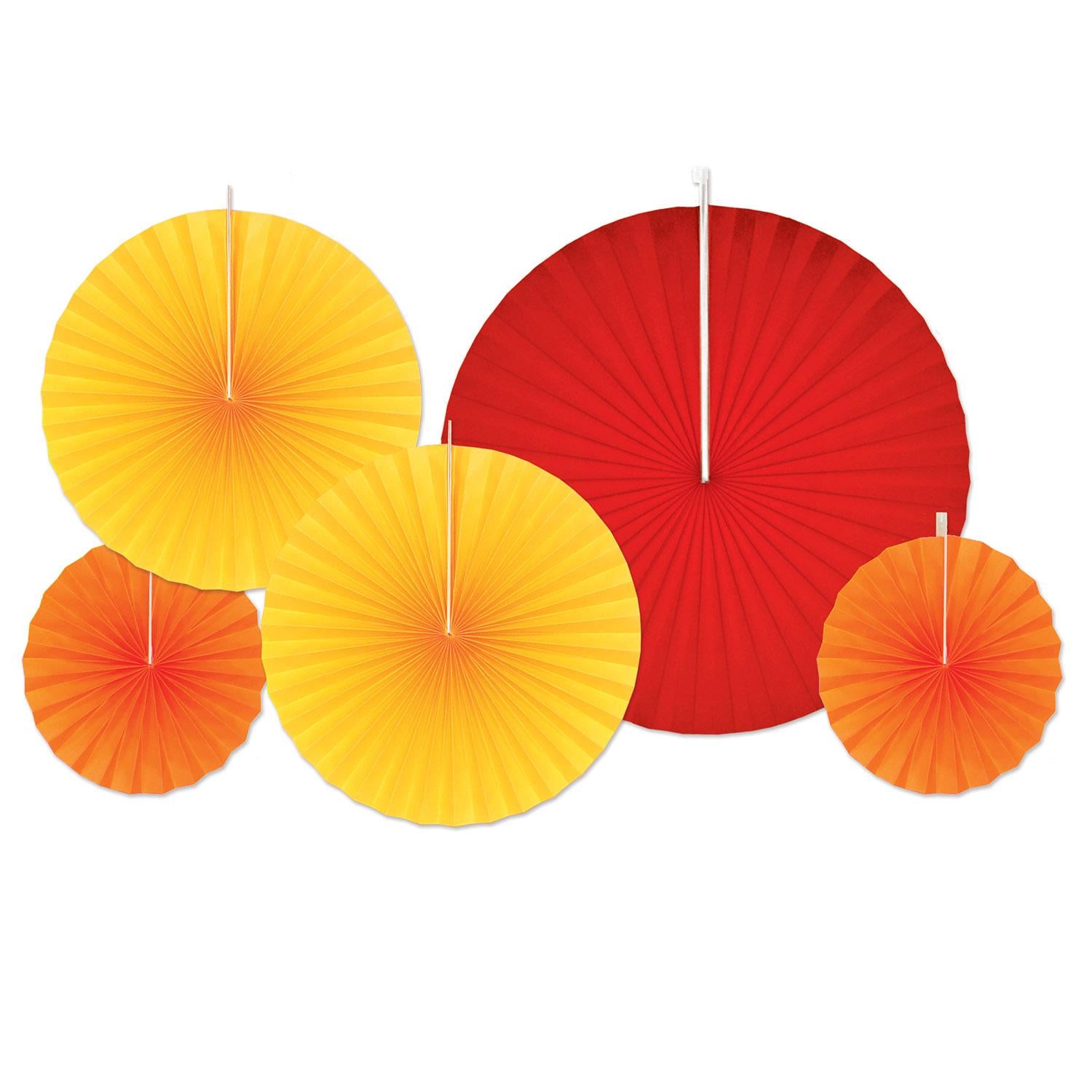 Thanksgiving Accordion Paper Fans (5/Pkg)