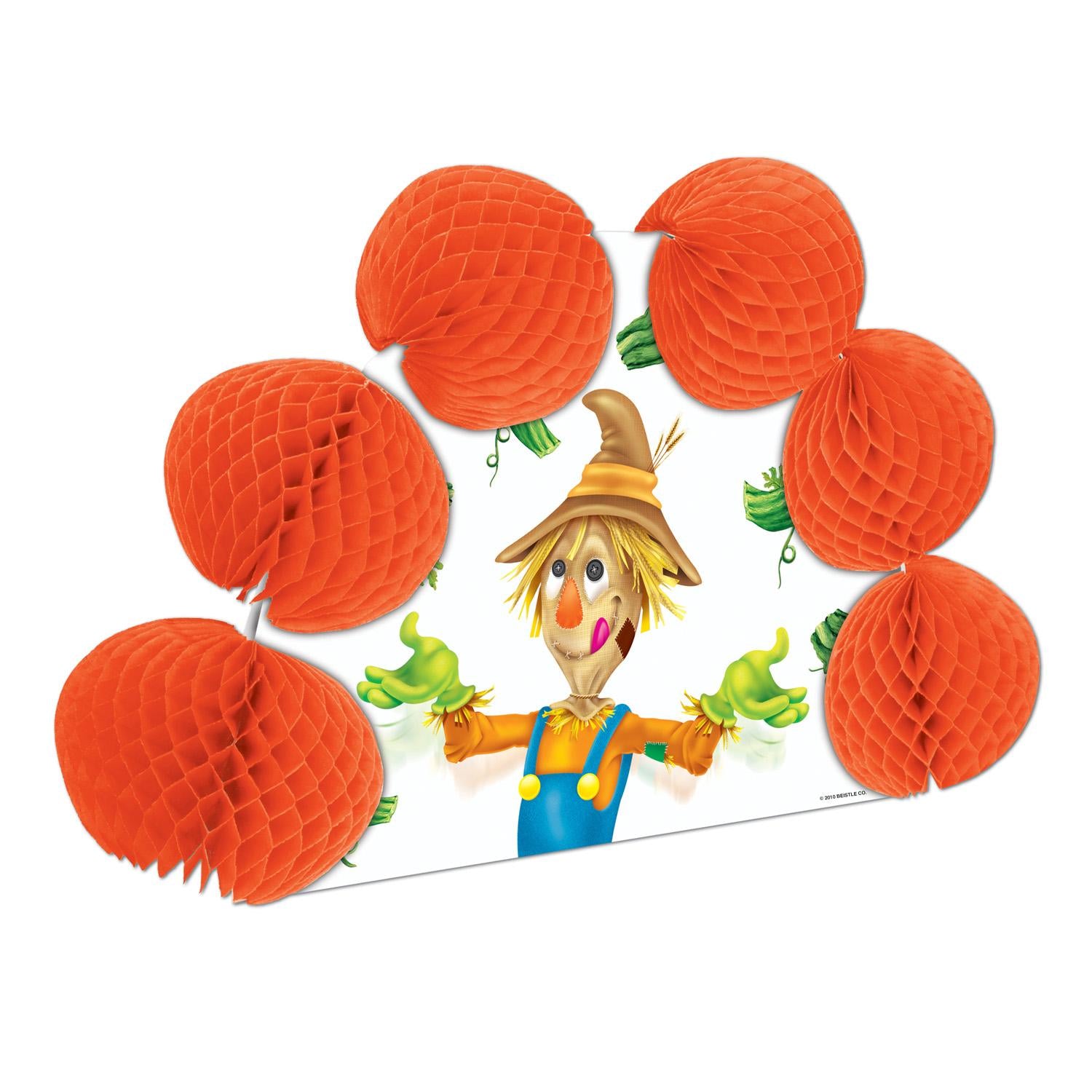 Beistle Thanksgiving Scarecrow Pop-Over Centerpiece