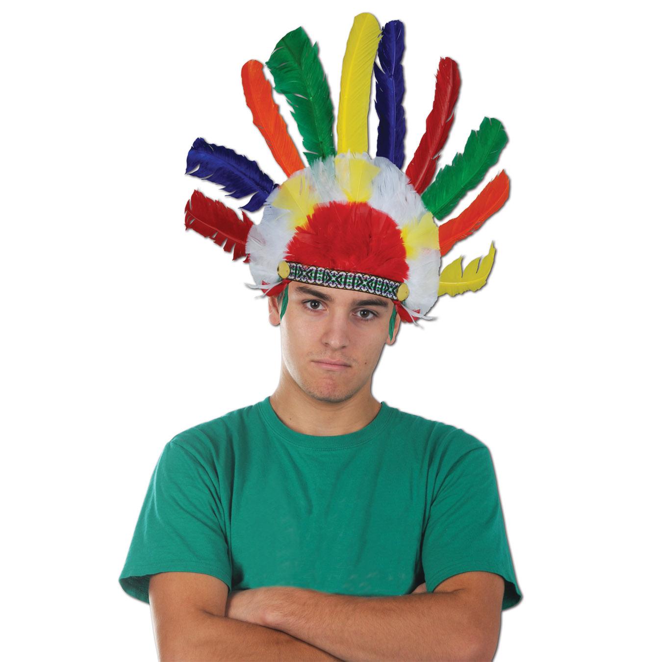 Beistle Thanksgiving Native American Headdress