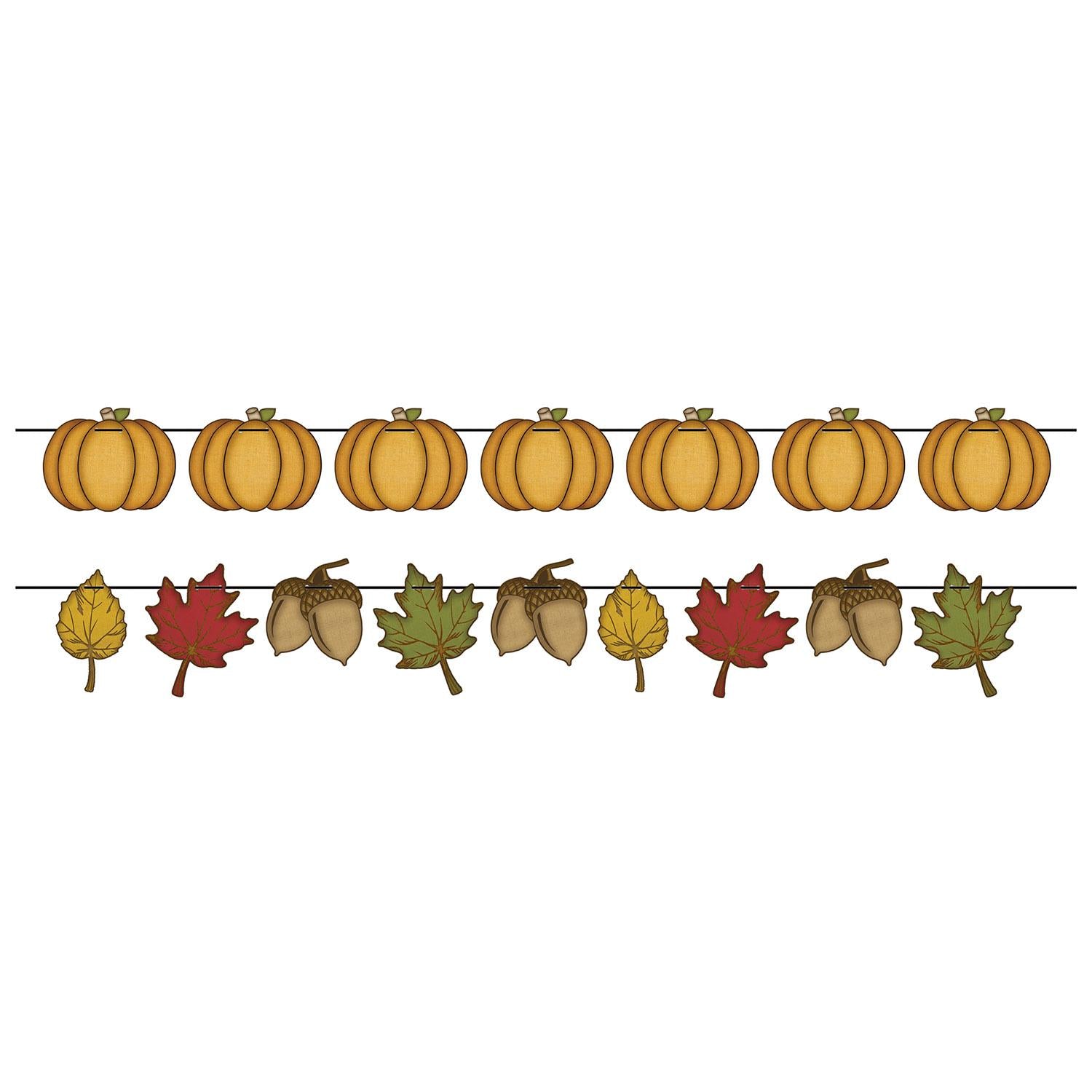 Beistle Thanksgiving Rustic Fall Streamer Set