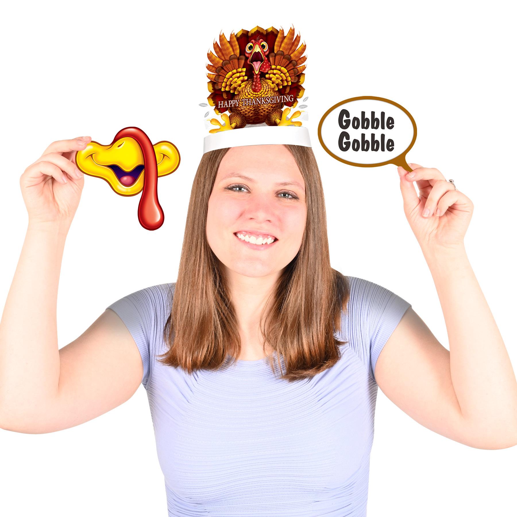 Beistle Thanksgiving Wild Turkey Headband