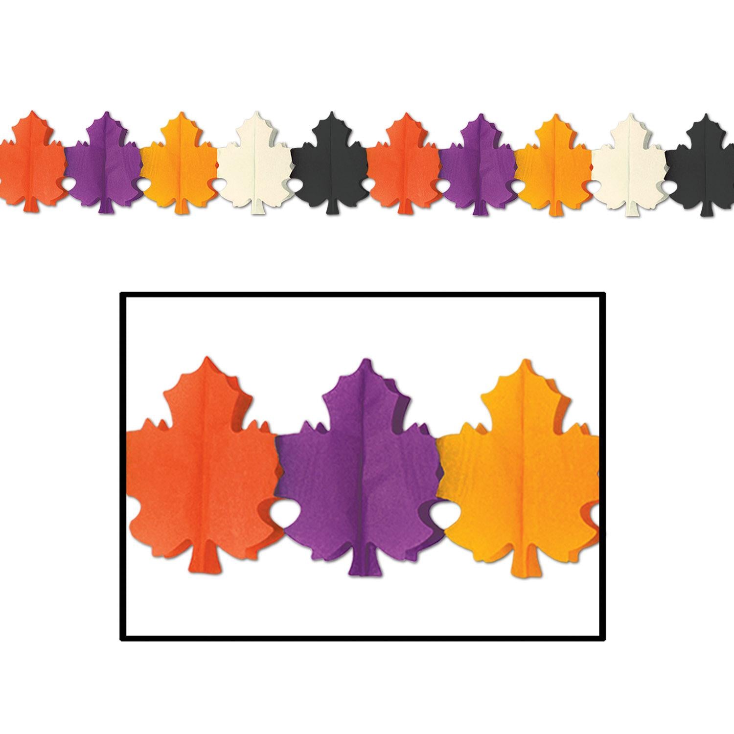 Beistle Thanksgiving Designer Fall Leaf Garland