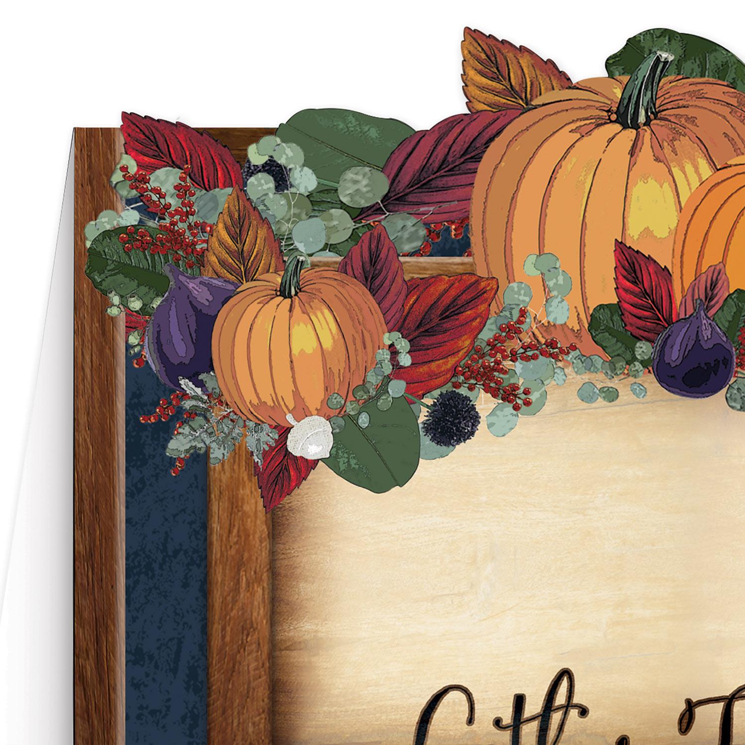 Beistle Fall Thanksgiving Table Cards (8/Pkg)