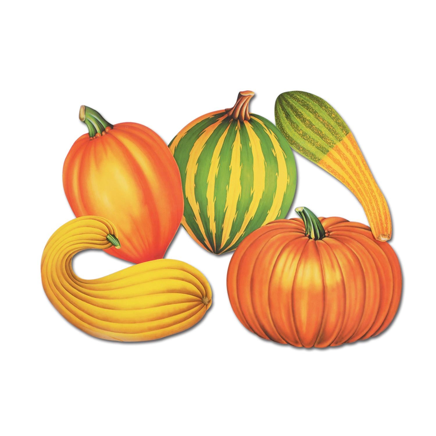 Beistle Thanksgiving Fall Cutouts (5/Pkg)