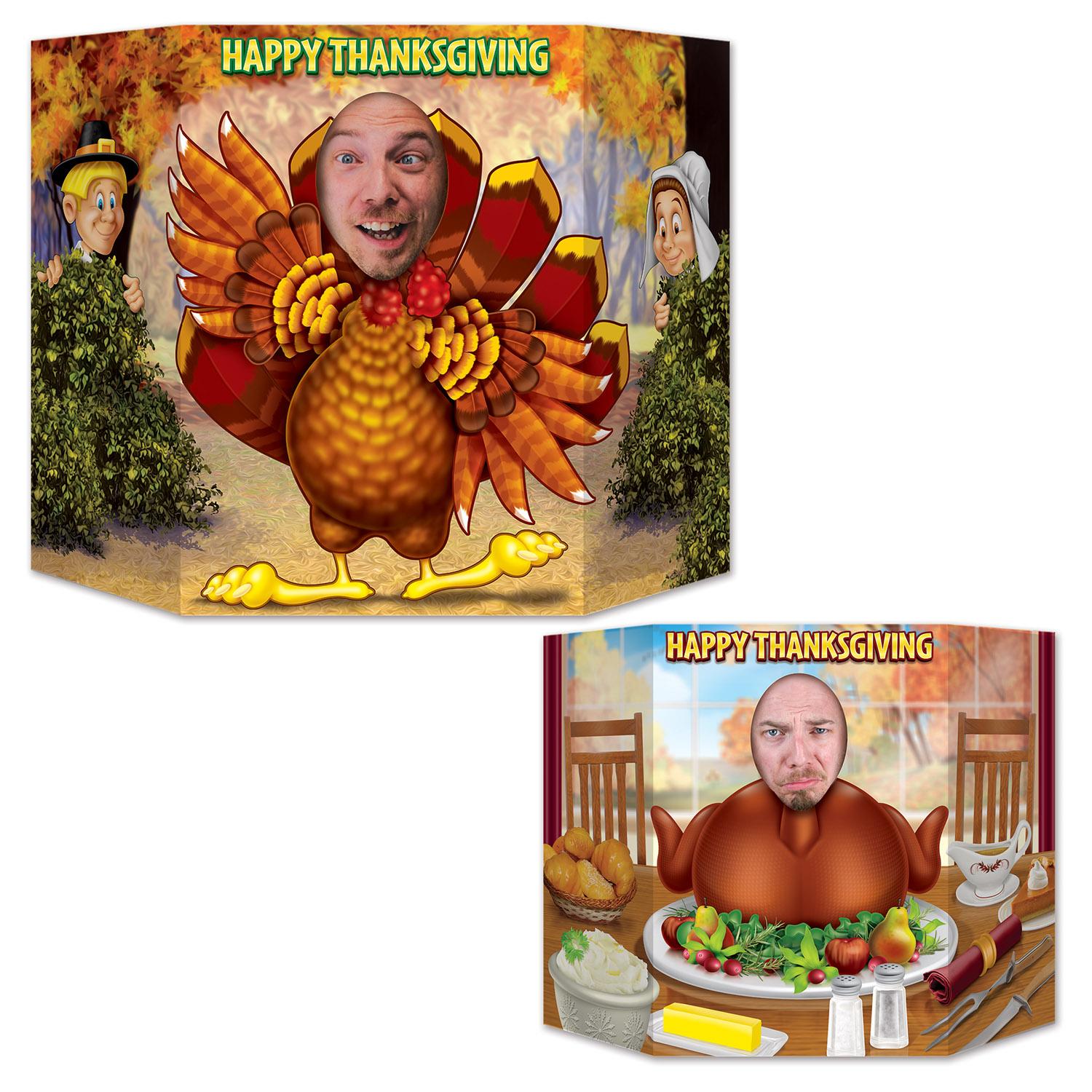 Beistle Thanksgiving Turkey Photo Prop