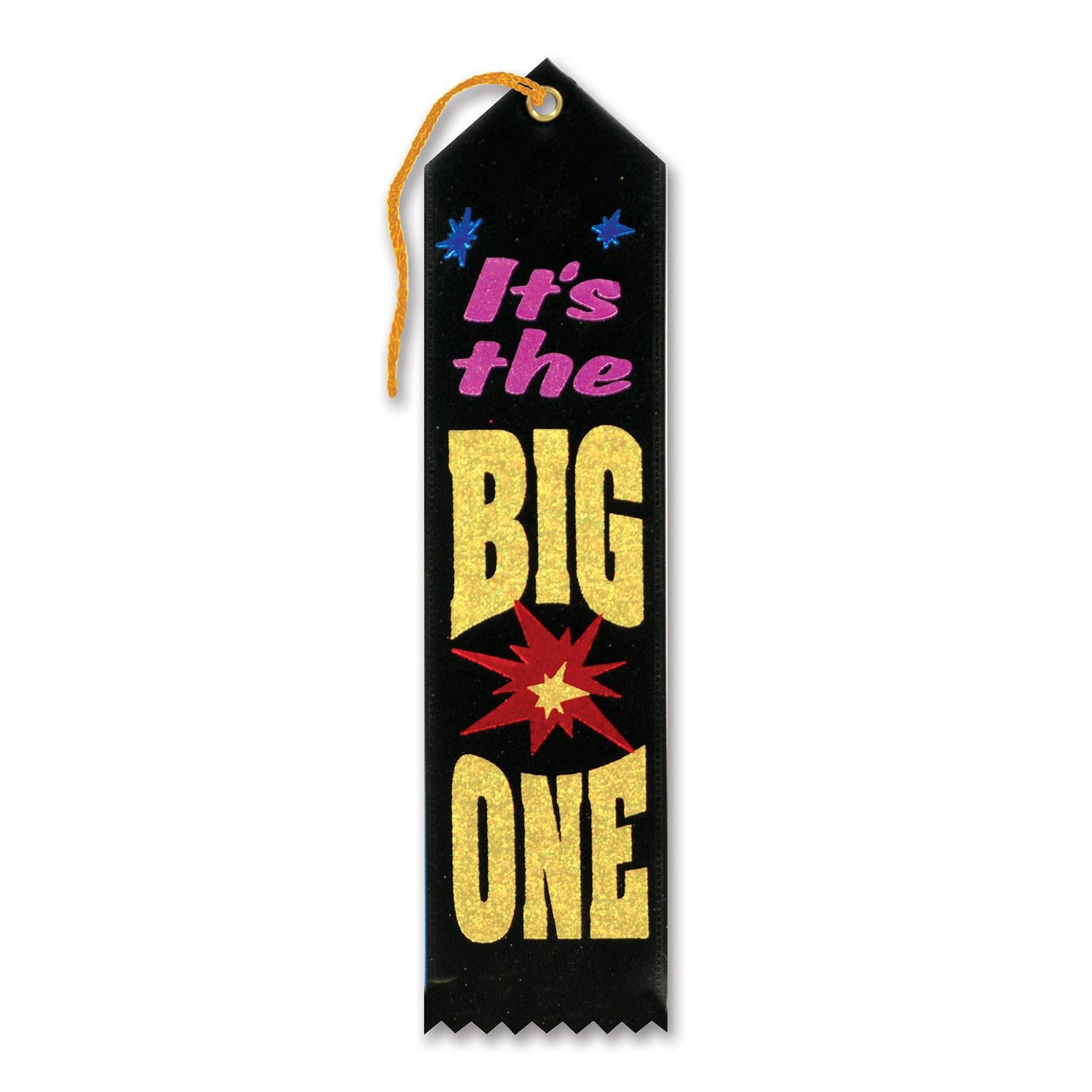 Beistle It's The Big One Award Ribbon