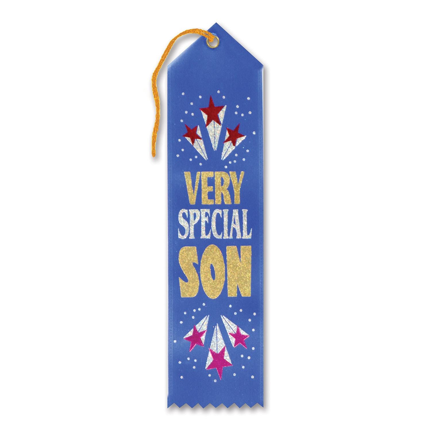 Beistle Very Special Son Award Ribbon