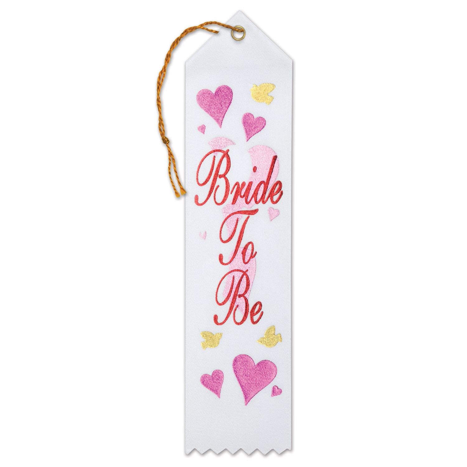 Beistle Bride To Be Award Ribbon