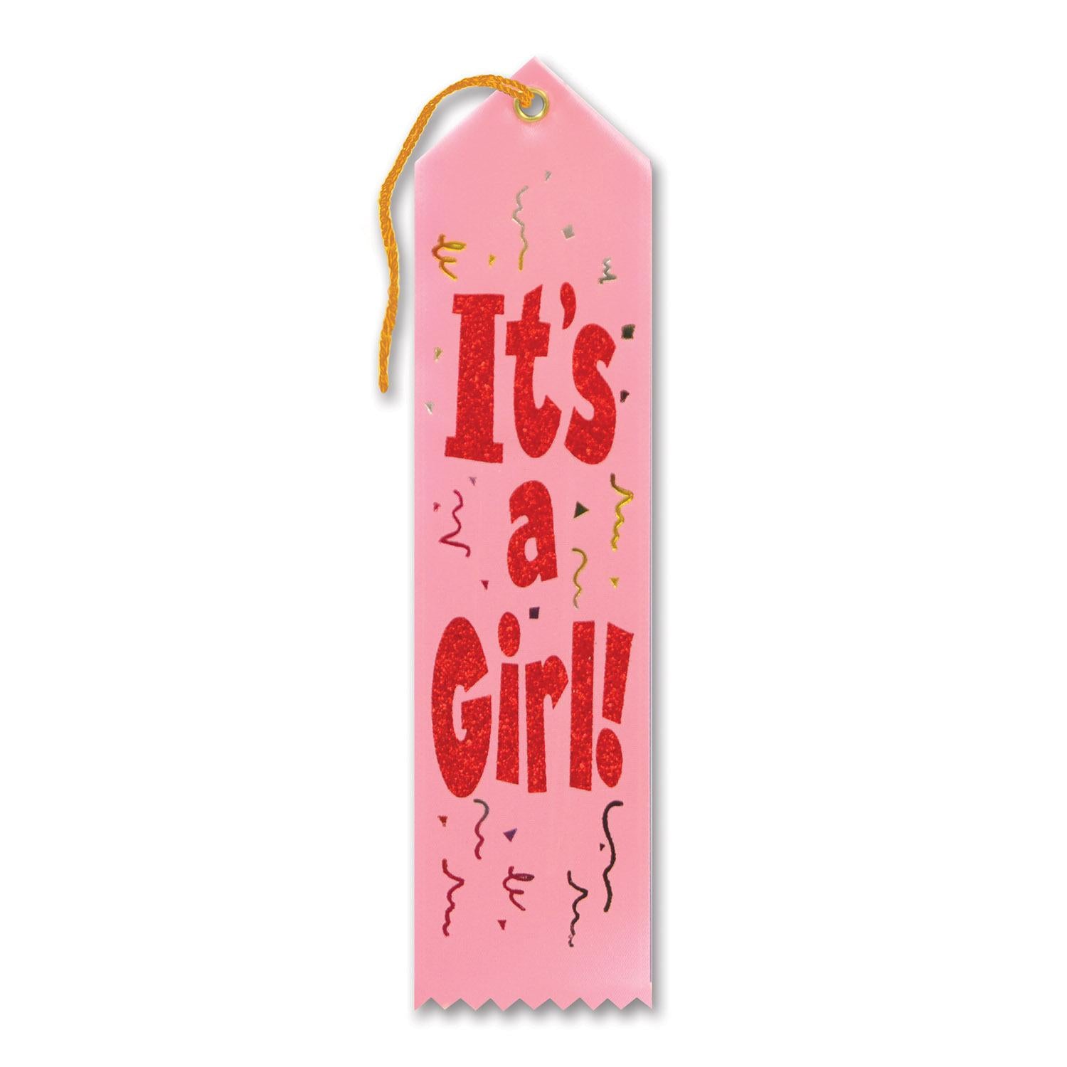 Beistle It's A Girl! Award Ribbon