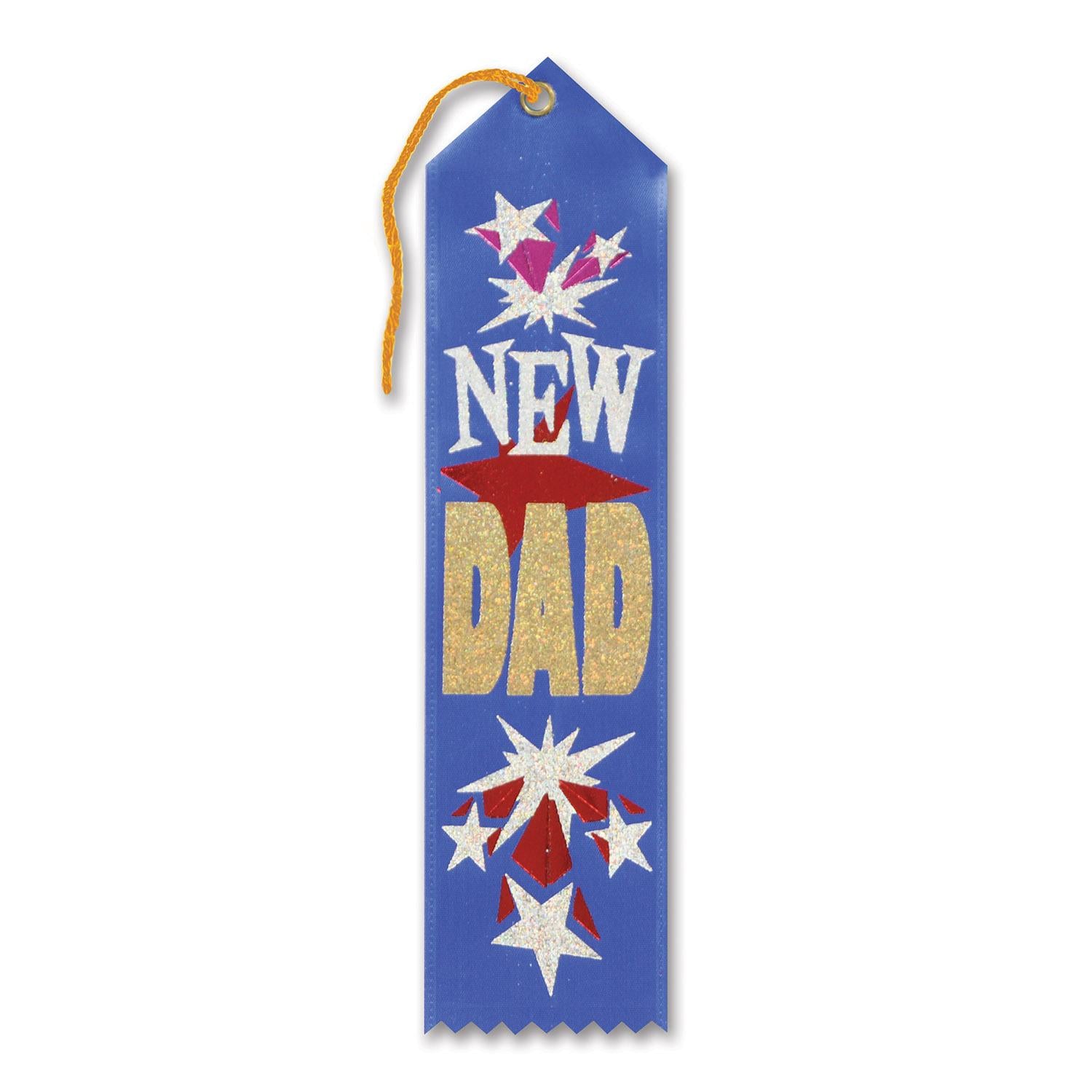 Beistle New Dad Award Ribbon