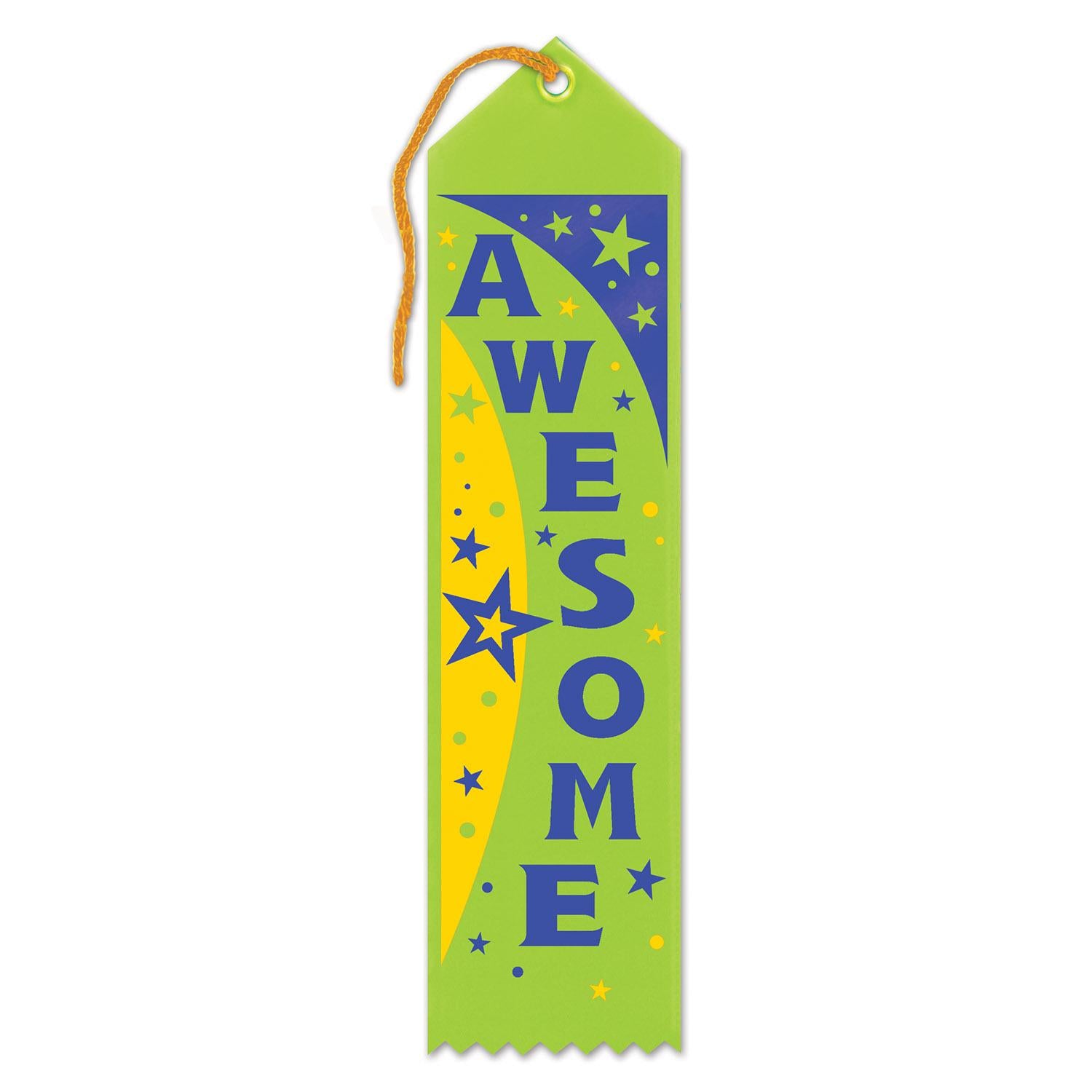 Beistle Awesome Award Ribbon