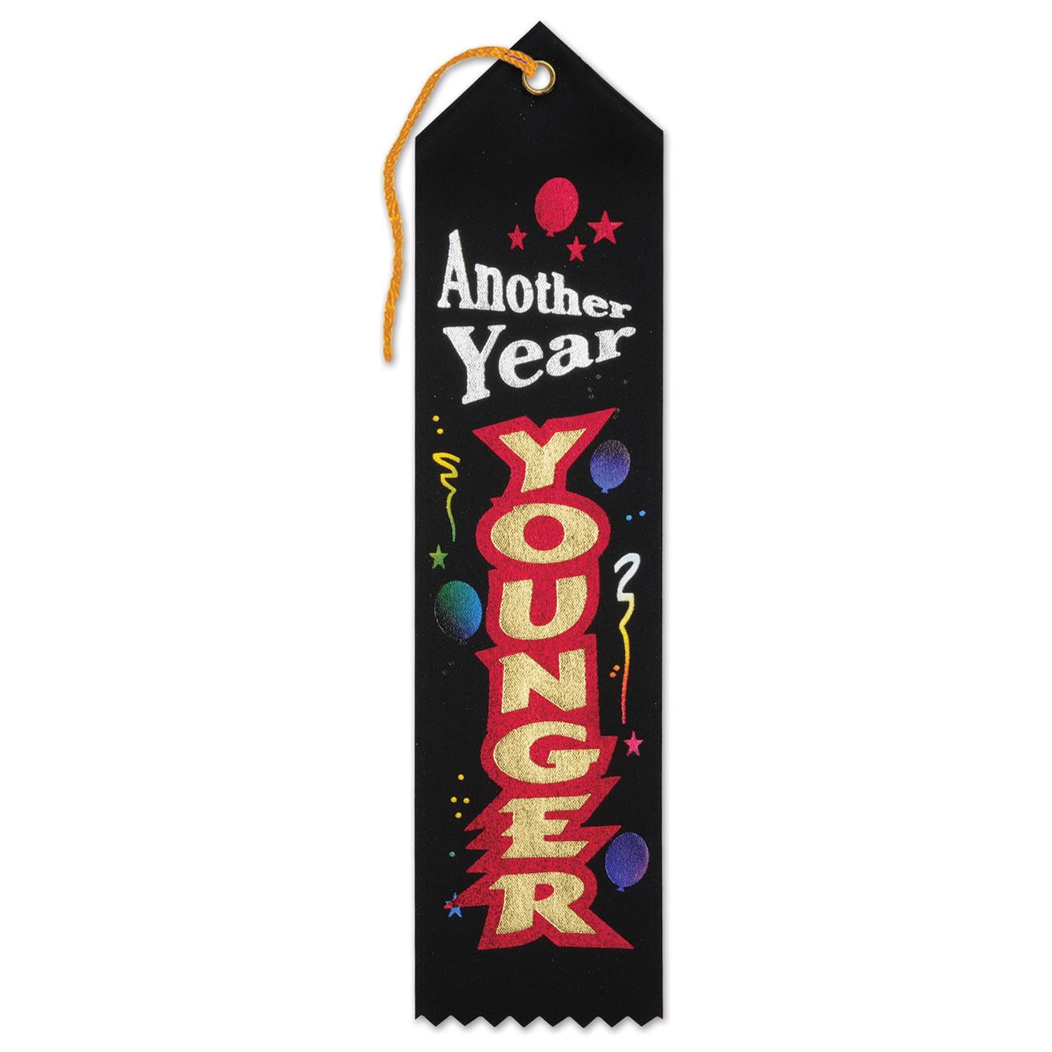 Beistle Another Year Younger Award Ribbon