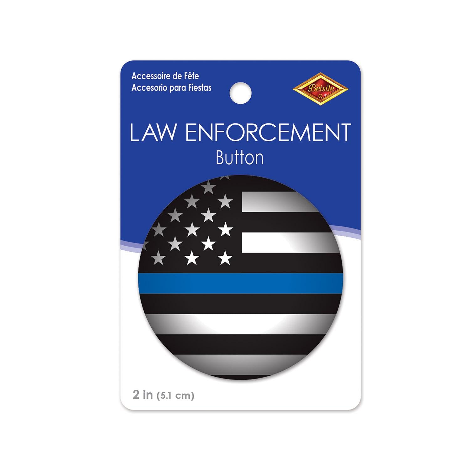 Beistle Law Enforcement Button